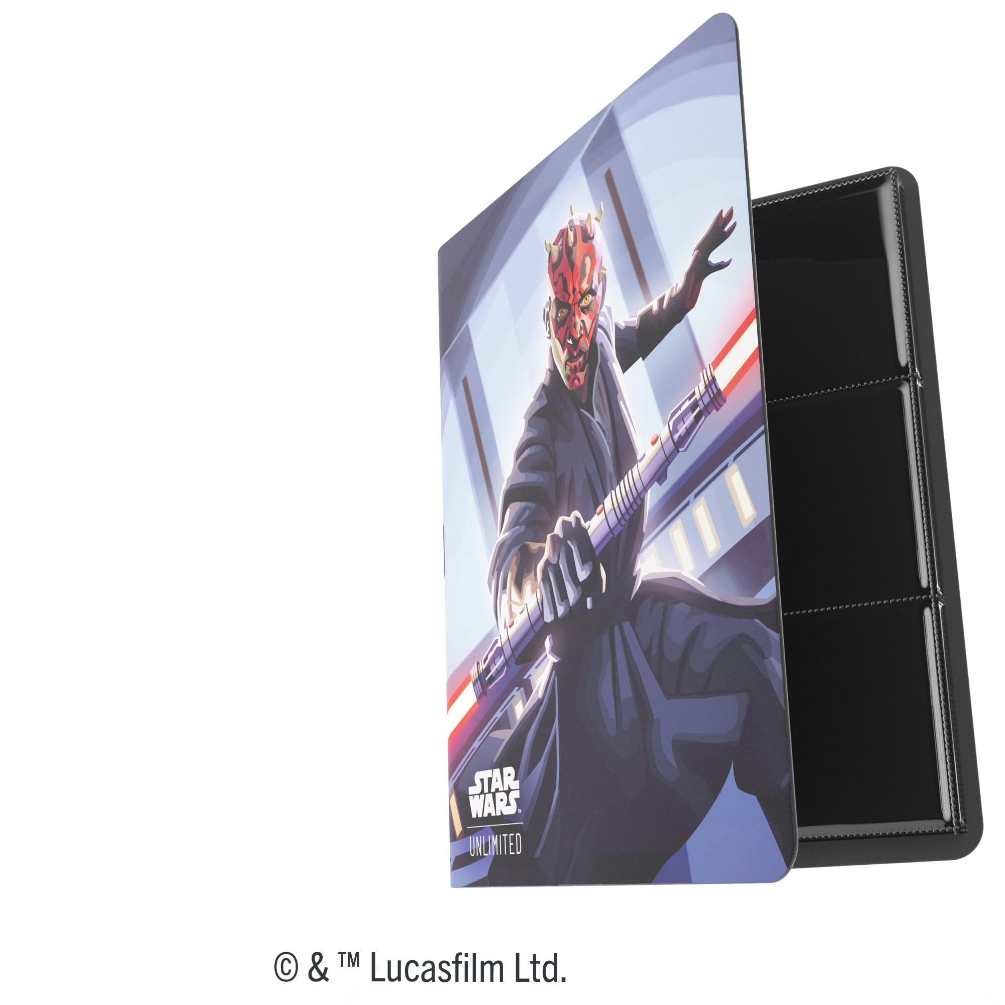Gamegenic Star Wars: Unlimited 18-Pocket Album Set - Qui-Gon Jinn & Darth 2