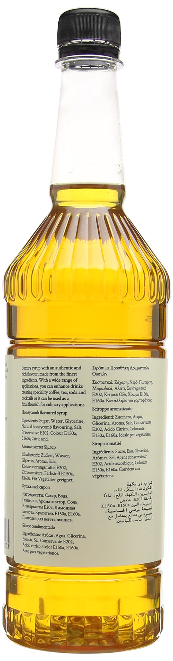 Simply Honeycomb Syrup - Vegan, Nut Free Flavoured Syrup for Coffee & Baking | 1L 3