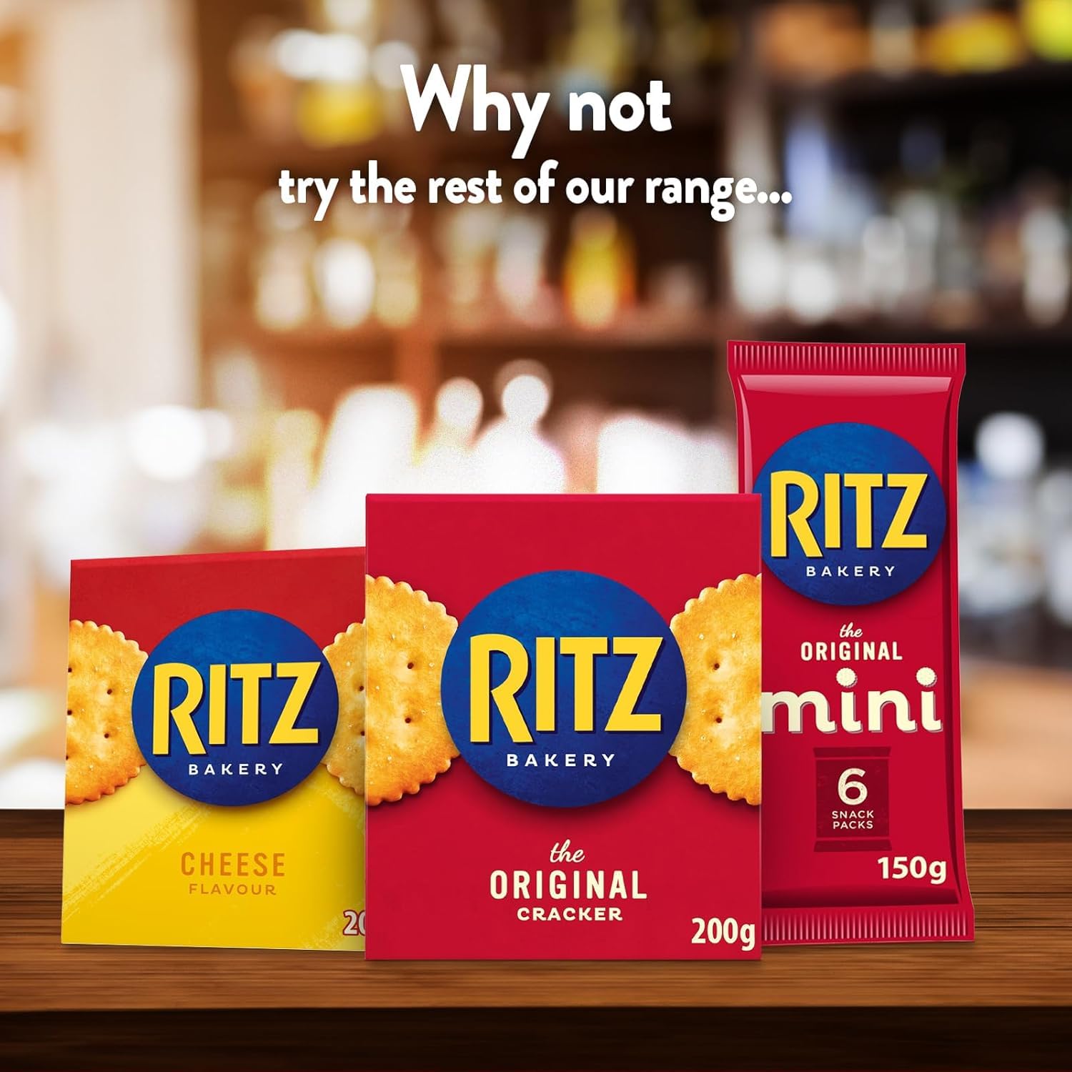RITZ Cheese Savoury Crackers - Buttery & Crunchy Snack | 140g Box 4