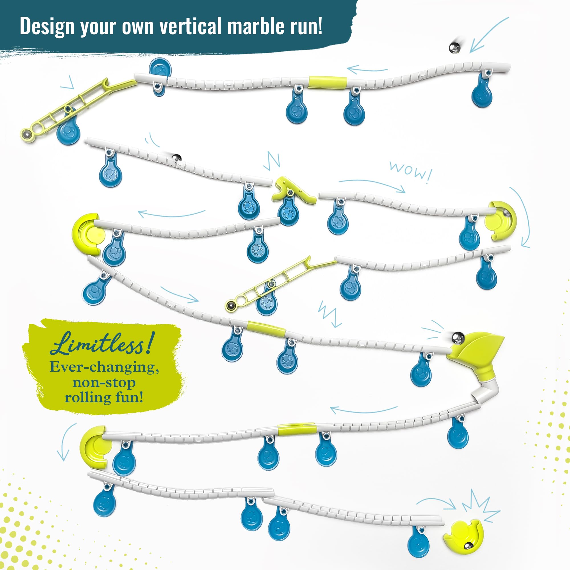 Thames & Kosmos Gecko Run Deluxe Marble Run Kit