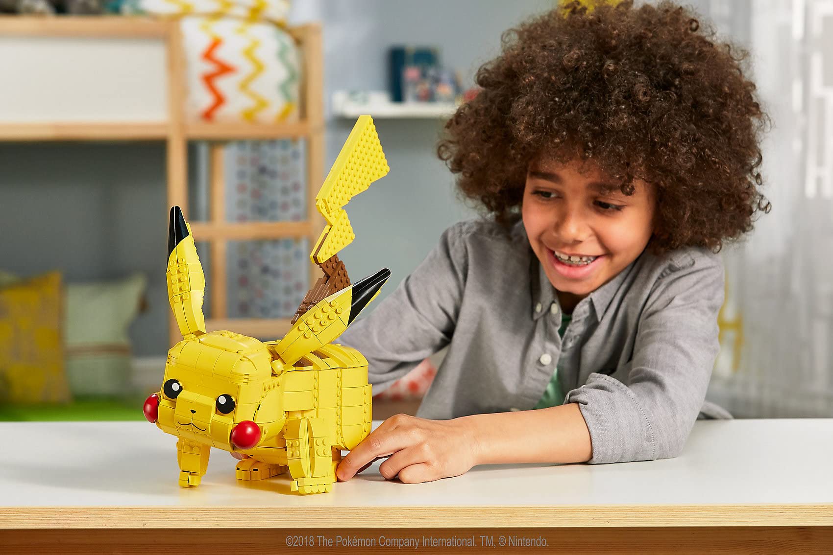 Mattel Mega Construx Pokemon Jumbo Pikachu – Bauset für Kinder ab 6 Jahren 5