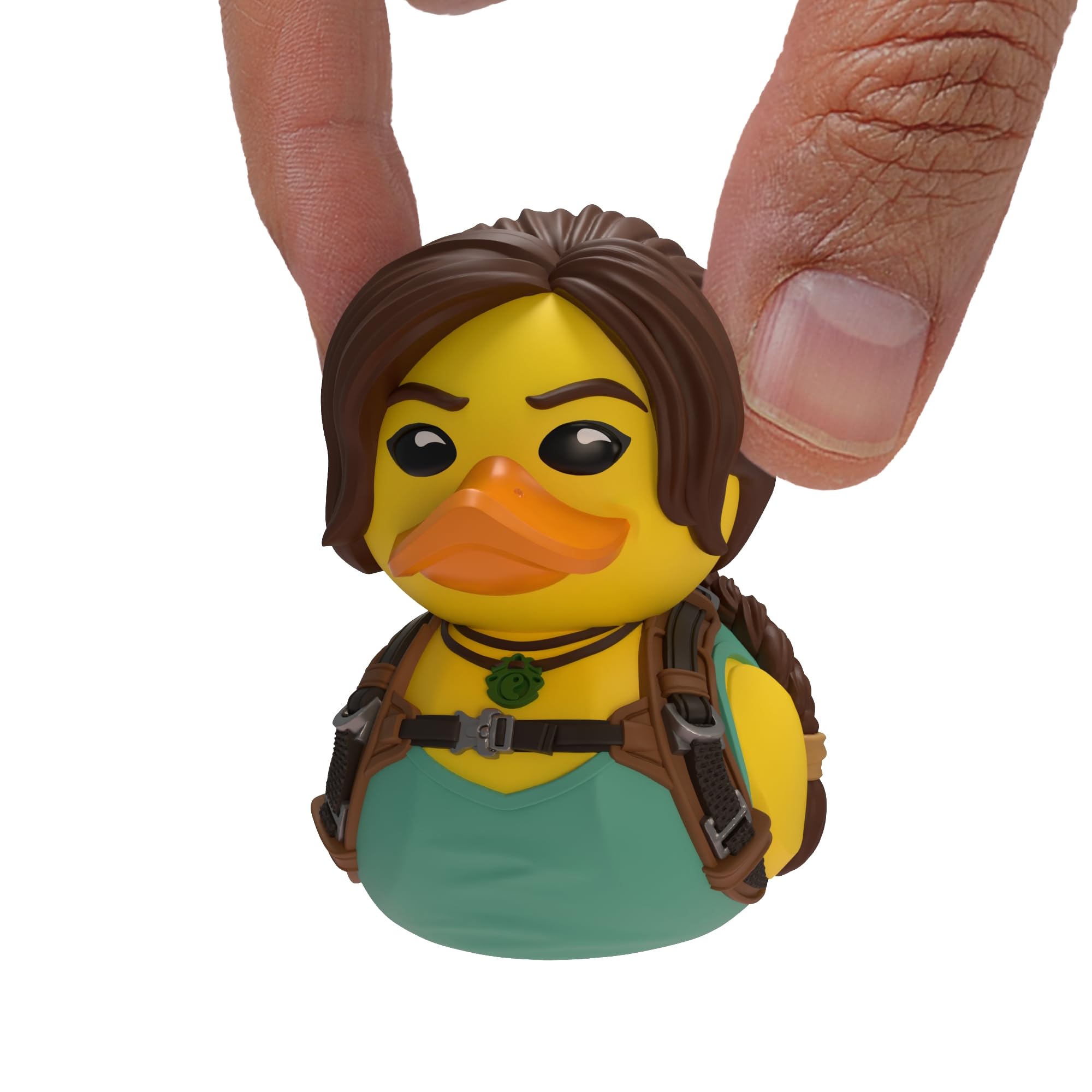 TUBBZ Tomb Raider 30th Anniversary Lara Croft Mini Cosplay Rubber Duck Figure | 5 cm
