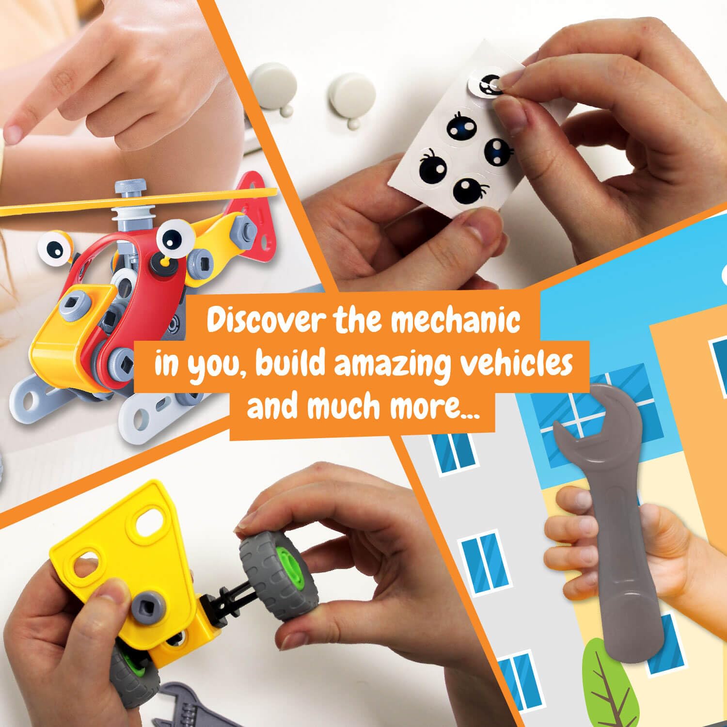 Science4you First Construction Kit - Mechanics Laboratory for Kids Age 4+ 7