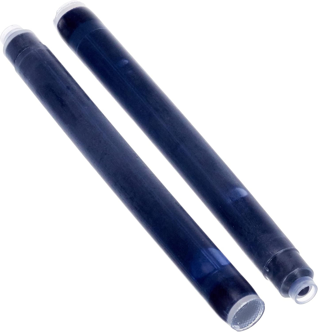 Waterman Fountain Pen Ink Cartridges - Mysterious Blue Long Ink Cartridges (8 Count)