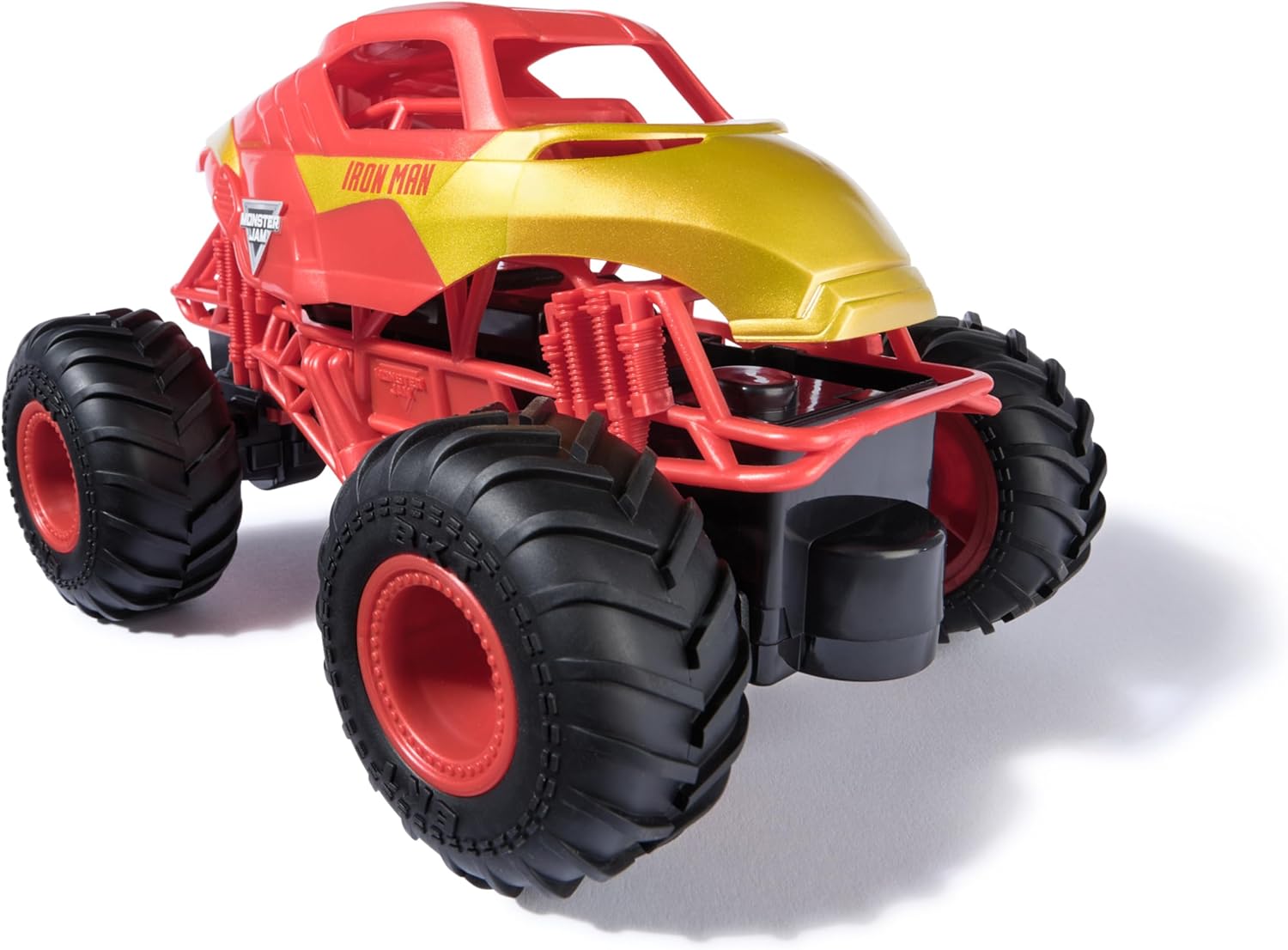 Monster Jam, Marvel Iron Man RC Monster Truck, 1:24 Scale, Kids’ Toys for Boys a 3