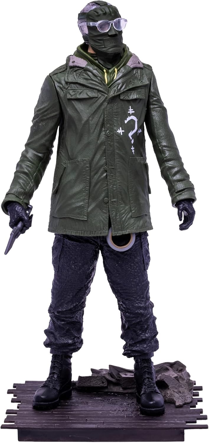 McFarlane The Riddler Movie-Inspired Collectible Action Figure (TM15074)