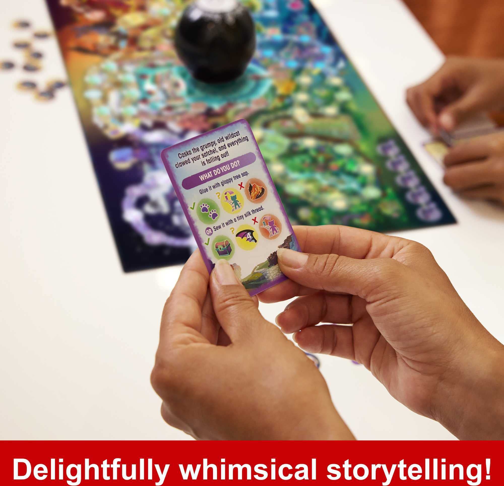 Mattel Games Magic 8 Ball Magical Encounters Cooperative Board Game 12