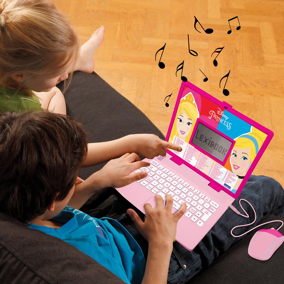 Lexibook Disney Princess Educational Bilingual Laptop - 124 Activities for Learning French & English 5