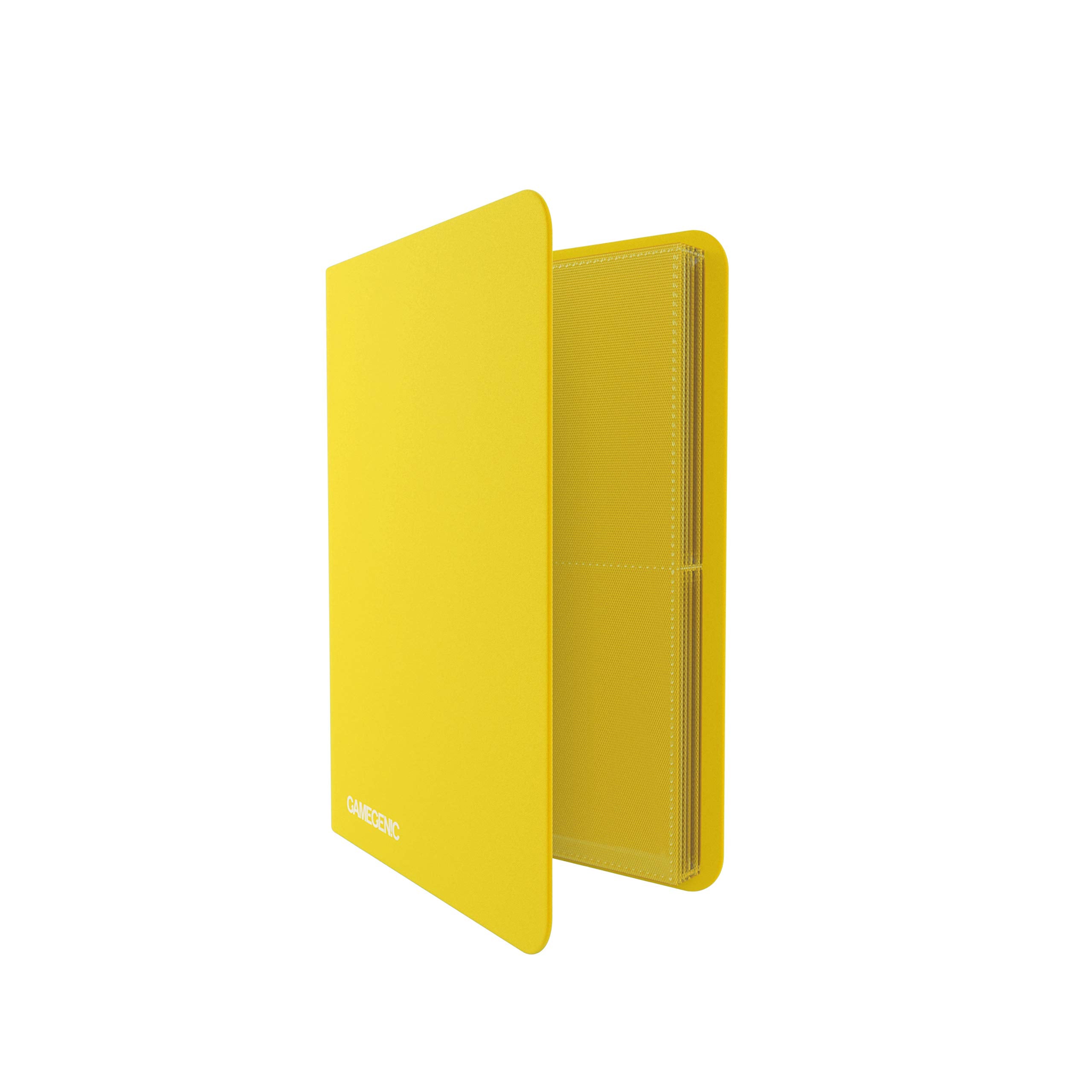 Gamegenic Casual Album 8-Pocket Yellow | Holds 160 Double-Sleeved Cards | PP Material 2