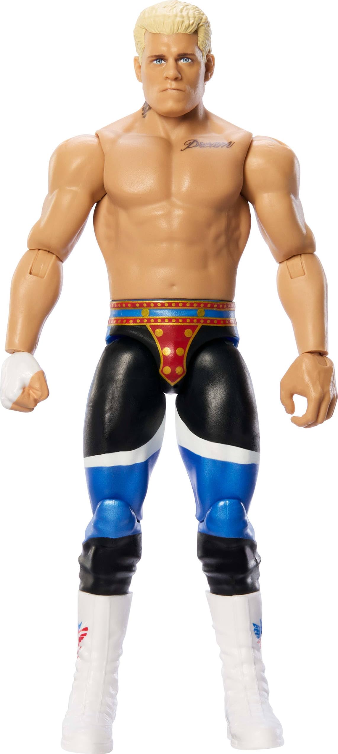 Mattel WWE Cody Rhodes “The American Nightmare” Action Figure - 6-Inch Scale with TrueFX Detail, 10-Point Articulation