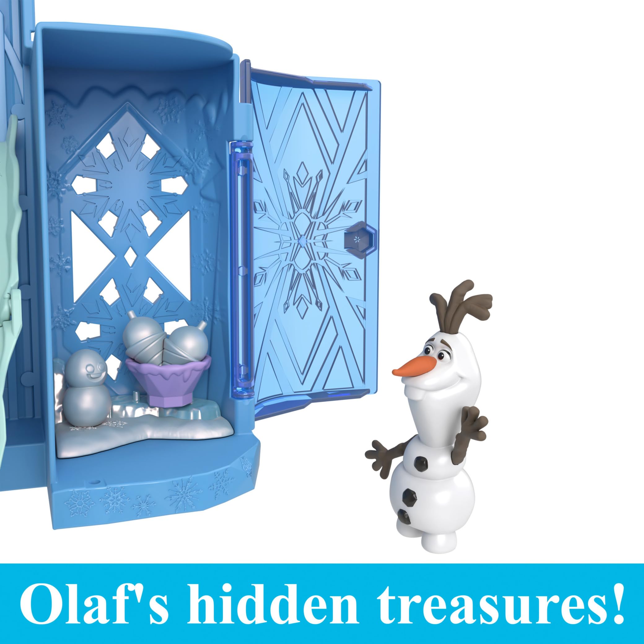 Mattel Disney Frozen Elsa Stackable Castle Doll House Playset - JDP63 Model 2