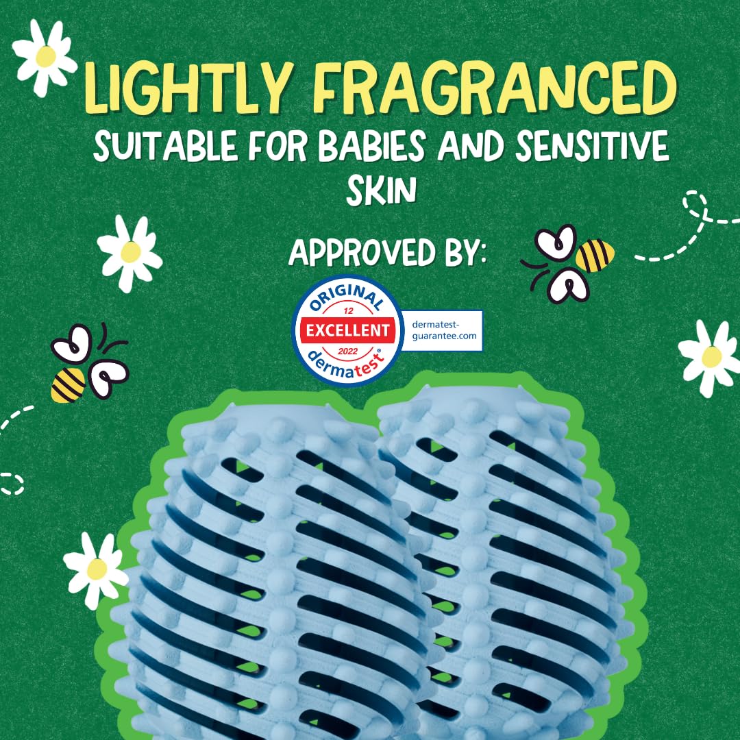 Ecoegg Dryer Balls - Fresh Linen Scent | Reduces Drying Time by up to 28% | Natural Softening | Pack of 1 7