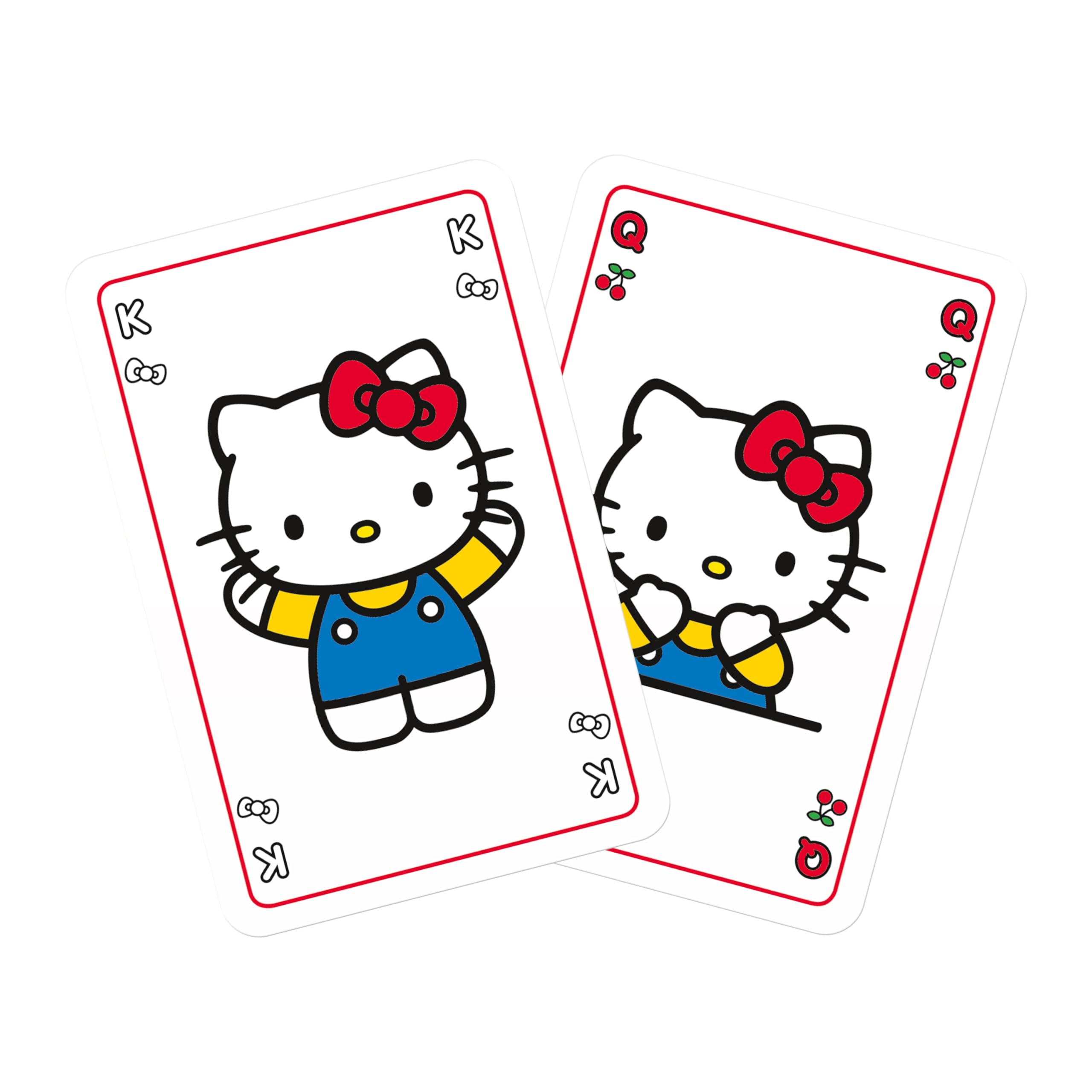Waddingtons Number 1 Hello Kitty Card Game Set | 54 Cards | Multicolor 2