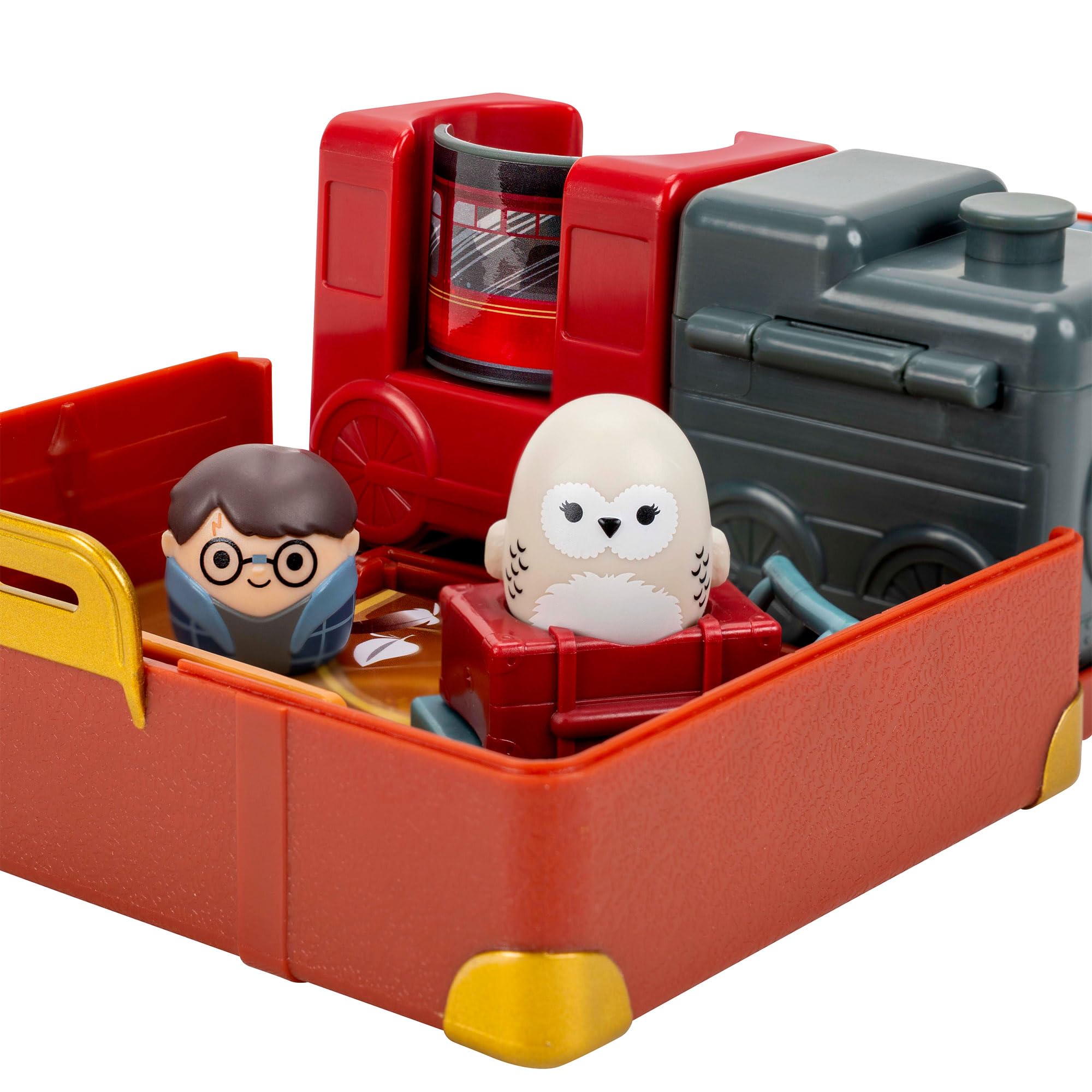Squish-a-longs Harry Potter Hogwarts Express Playset - 3 Mini-Squish Figures & Accessories 7