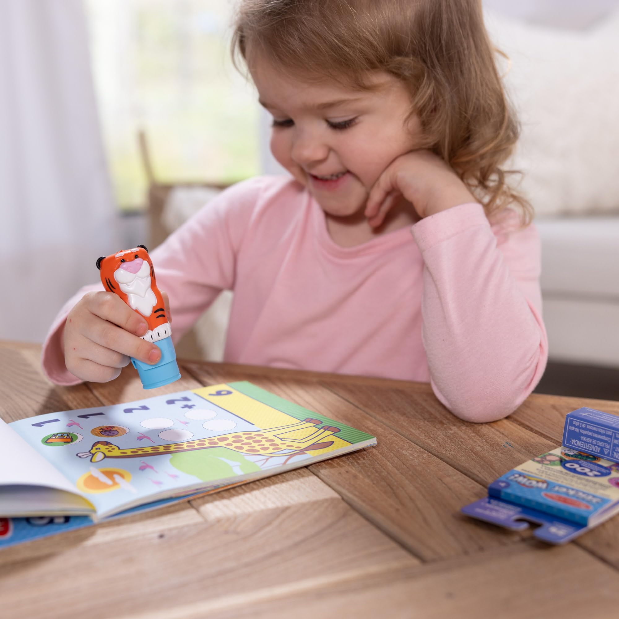 Melissa & Doug Sticker WOW! Tiger Bundle - 500 Safari Stickers, 2 Activity Pads | Multi-color 5
