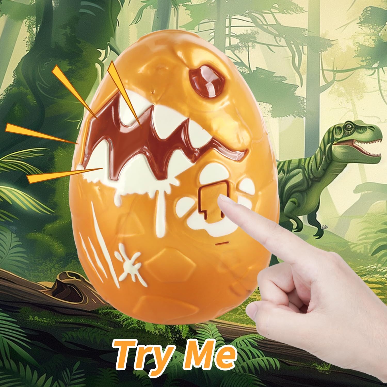 GizmoVine Dinosaur Egg - DIY Take Apart Green Triceratops Dinosaur Toy for Boys 3+ 3