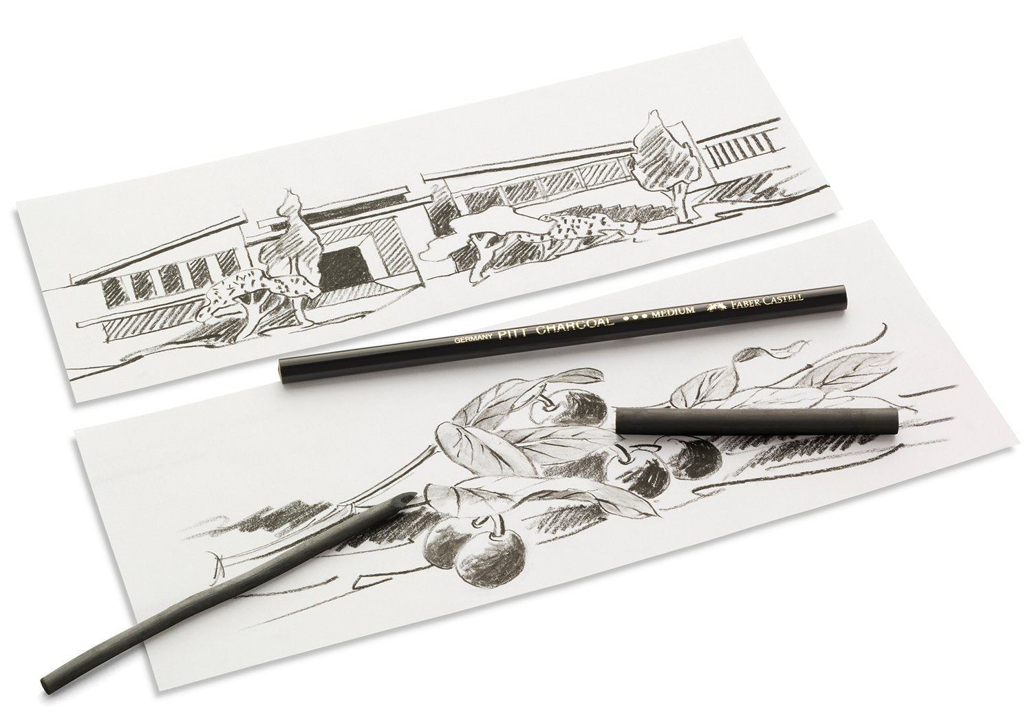 Faber-Castell PITT Graphite Crayon - 9B Hardness for Sketching and Shading | Black 3