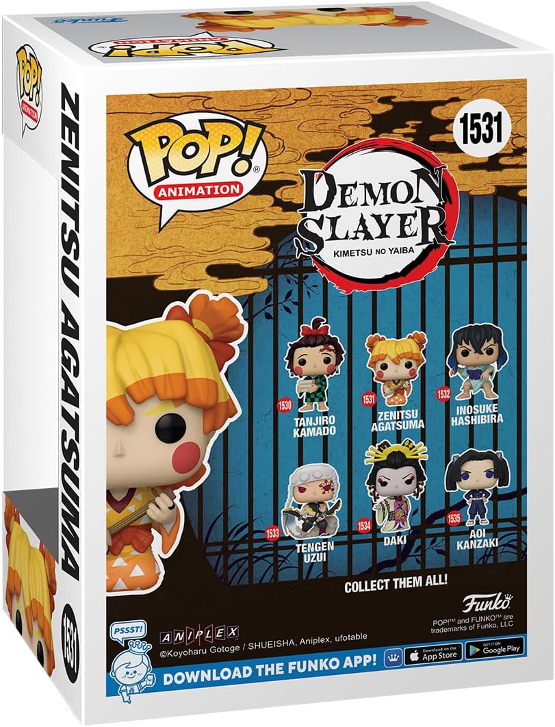 Funko POP! Animation: Demon Slayer - Zenitsu Agatsuma - (Kimono) - Collectable V