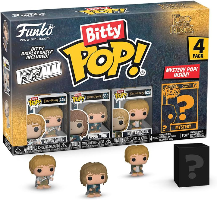 Funko Bitty Pop! Lord Of the Rings - Samwise 4PK and A Surprise Mystery Mini Fi