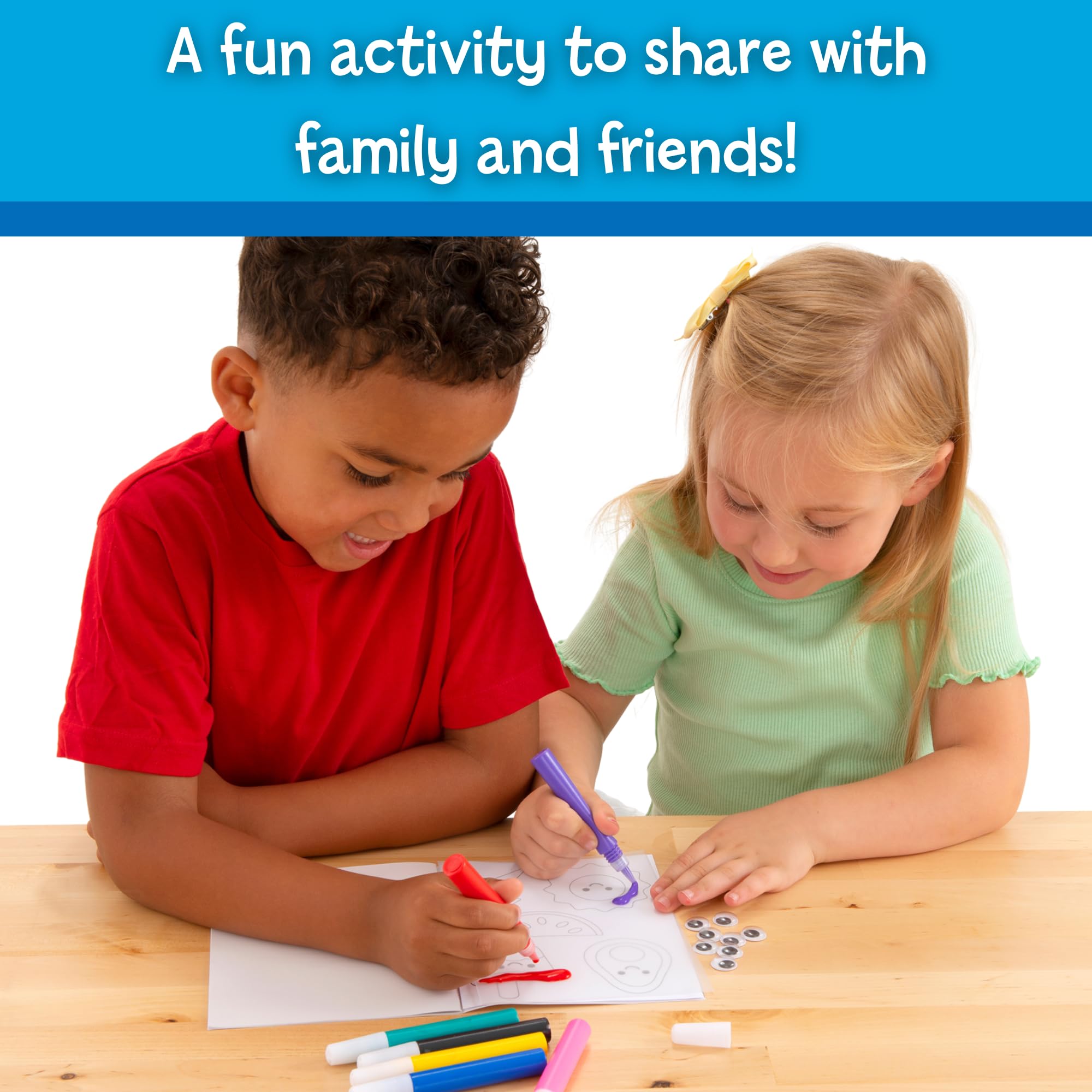 Galt Jelly Stickers Craft Kit - Create Your Own Vibrant Stickers | Ages 5+