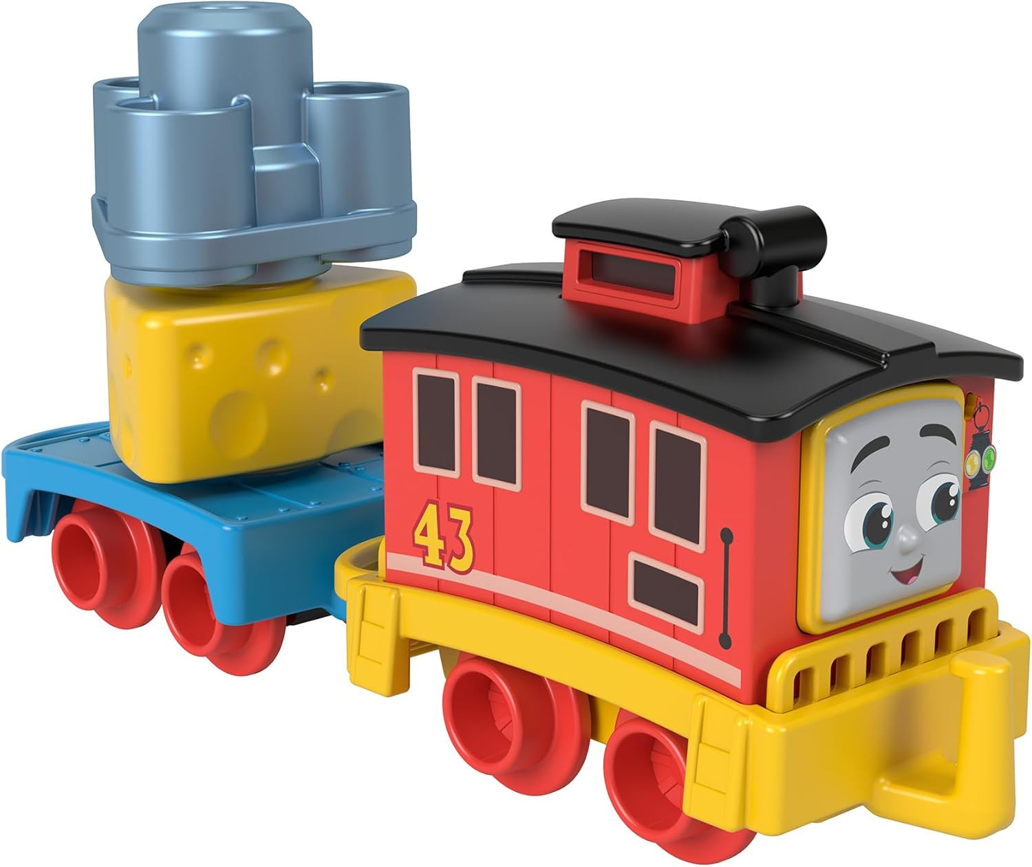 Thomas & Friends My First Brake Car Bruno Push-Along Train Set for Toddlers 1