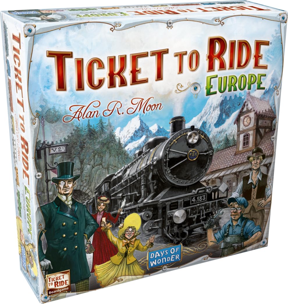 Days of Wonder Ticket to Ride Europe Board Game 1
