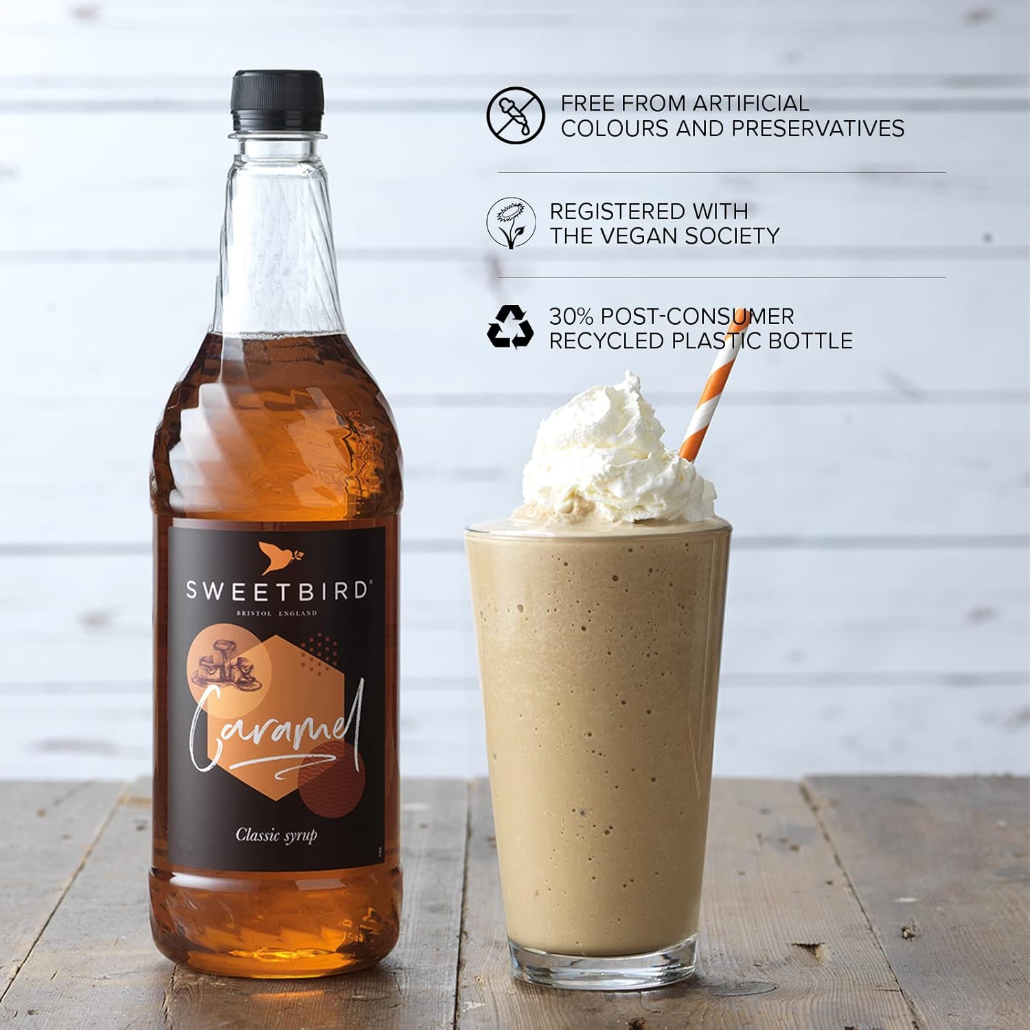 Sweetbird - Caramel Syrup 1 Litre 4