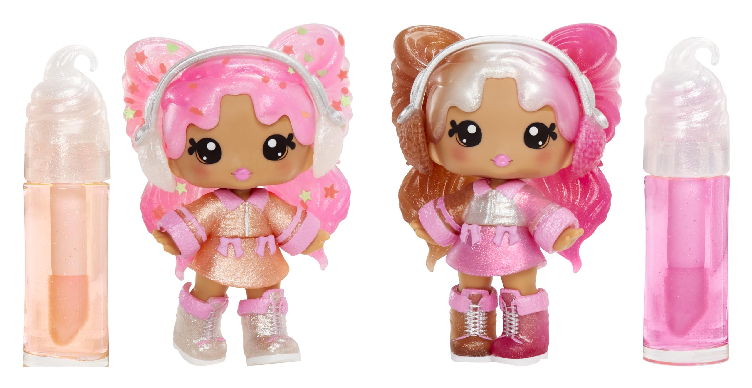 Yummiland Lip Gloss Doll - DIY Lip Gloss Kit with Scented Character & Customisable Fashion - Ages 3+ 2