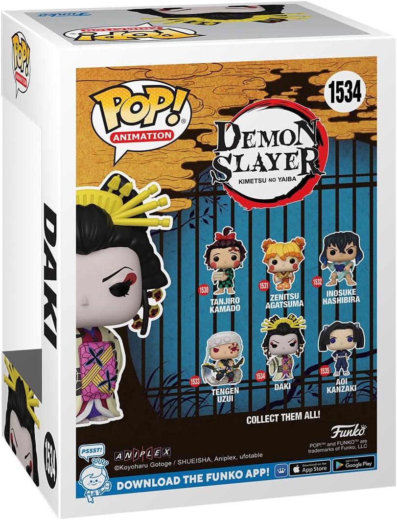 Funko Pop! Animation: Demon Slayer - Daki Vinyl Figure 3