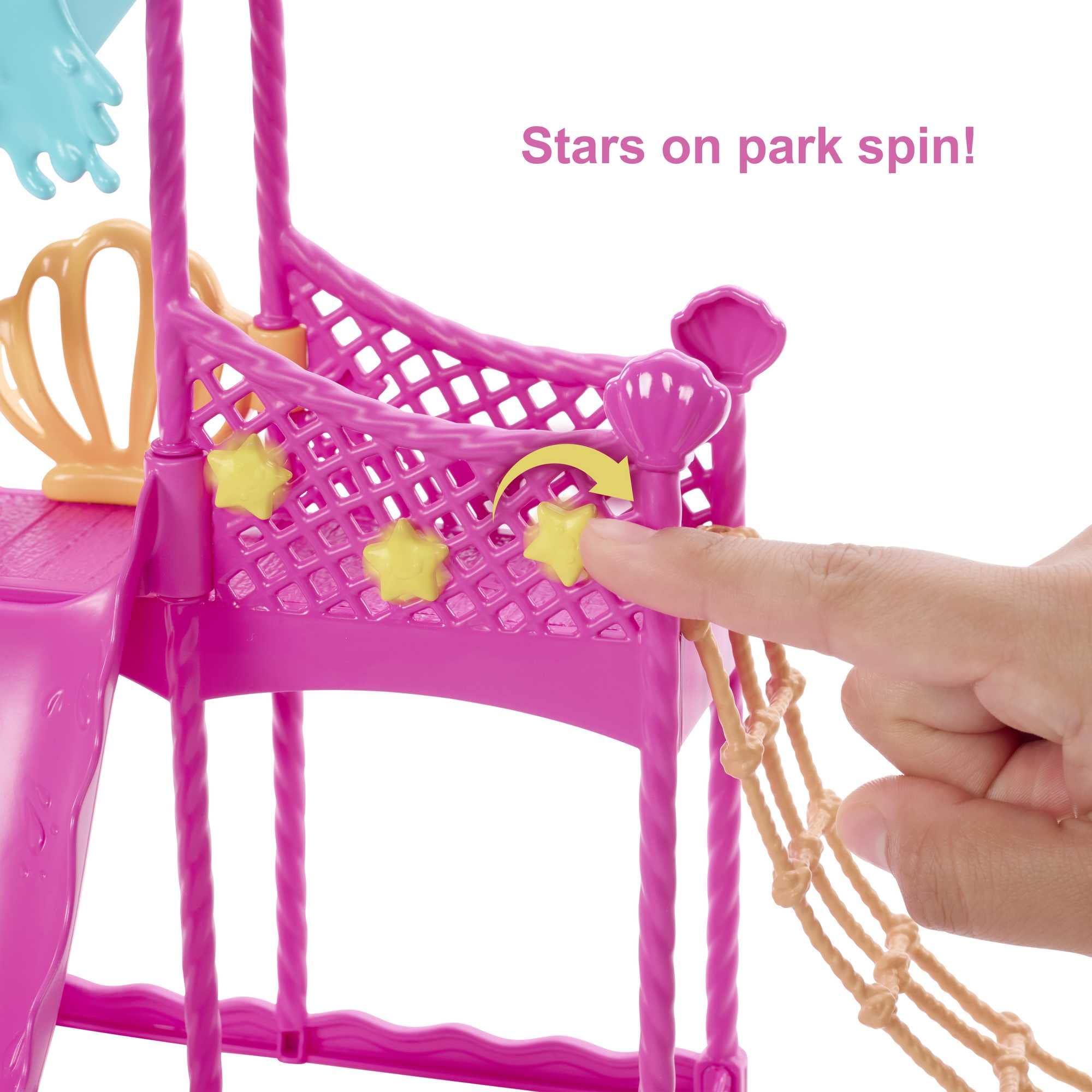 Barbie Skipper Doll and Waterpark Playset with Working Water Slide, Puppy Squirt-Toy, 5+ Accessories | Ages 3+ | HKD80 6