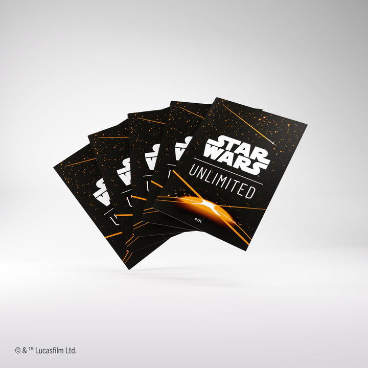 Star Wars: Unlimited Card Game - Art Sleeves - Card Back Orange