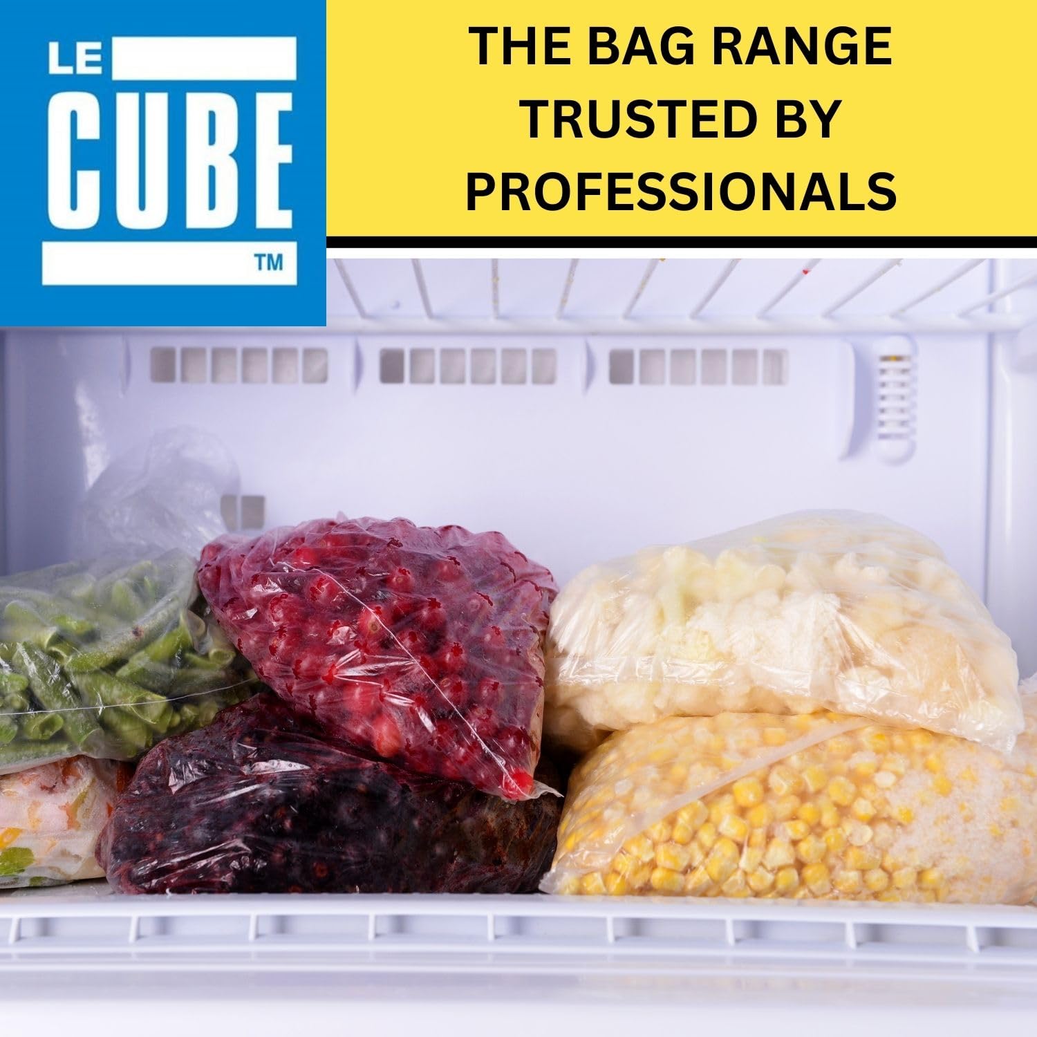 CATERPACK BY ROBINSON YOUNG Freezer Bags - 200 Count | Twist Tie Closure | White Write-On Panel 4