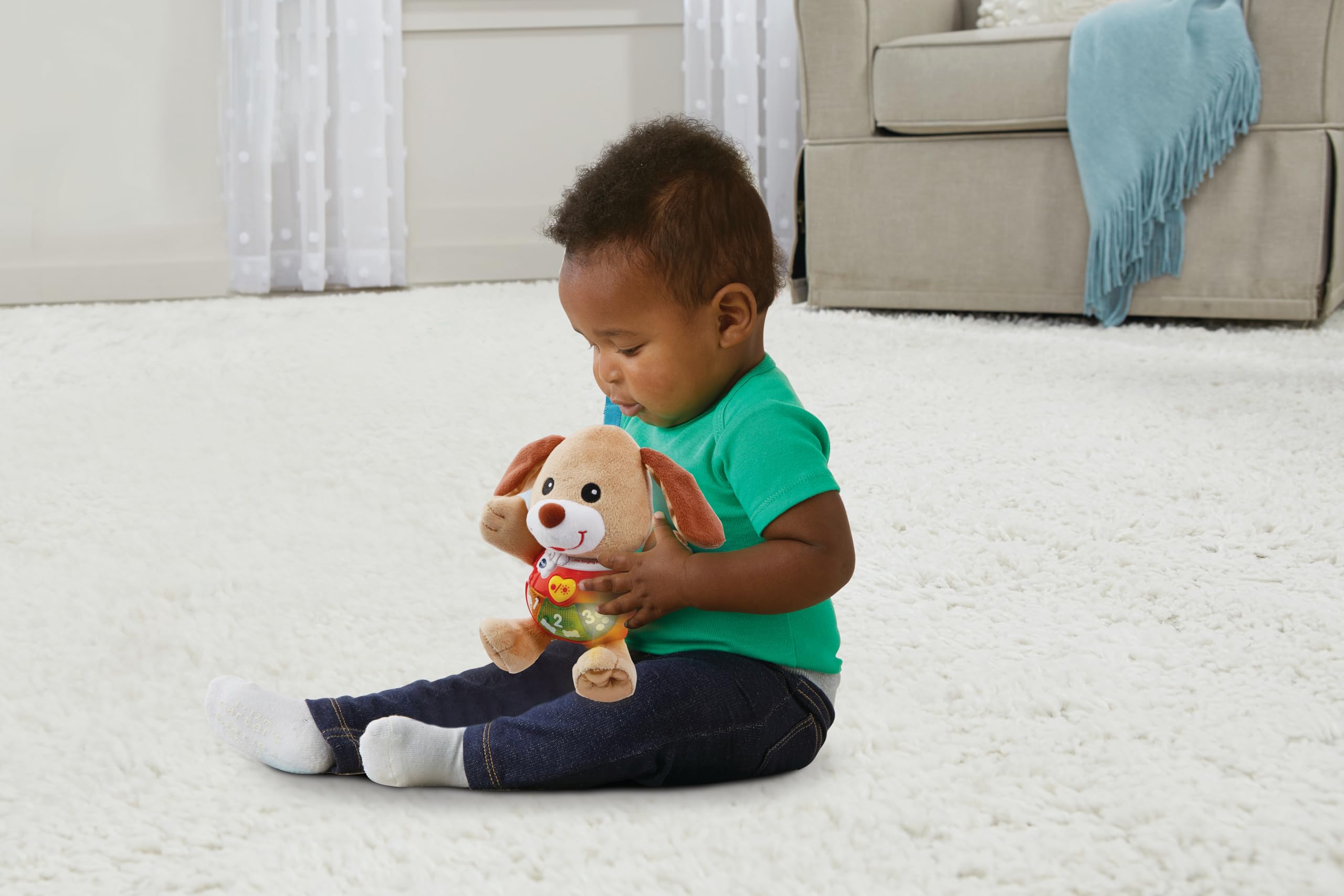 VTech Little Singing Puppy - Educational Toy for 3-18 Months | Soft, Interactive, Musical 3