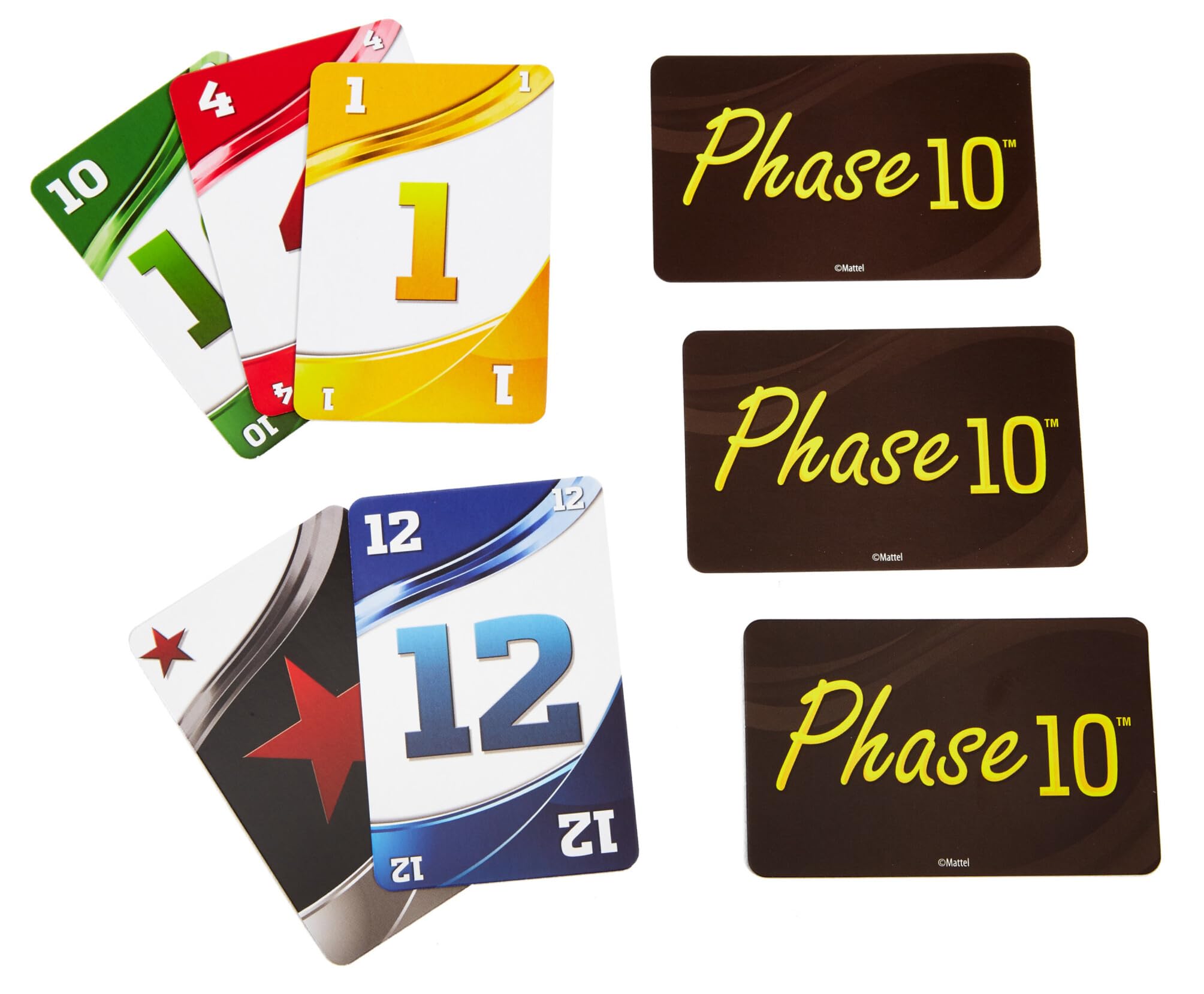 Phase 10 Card Game - Rummy-like Game with 10 Phases | 108 Cards | Ages 7+ | 2-6 Players 6