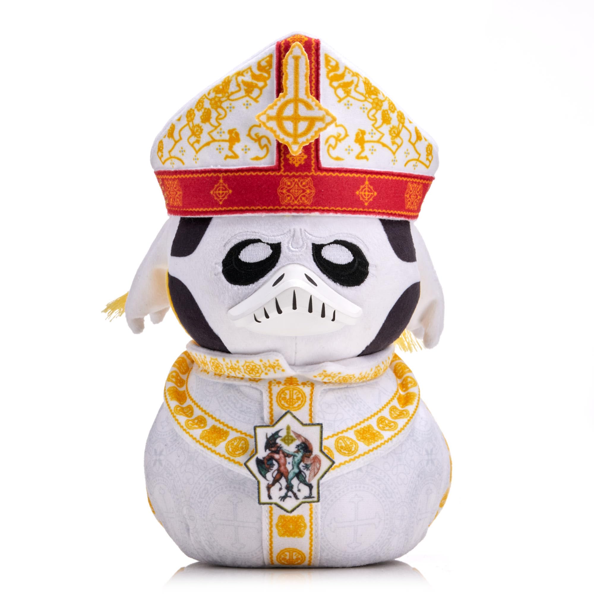 TUBBZ Ghost Papa Nihil Cosplaying Rubber Duck Soft Plush Collectible Toy | 9 Inches Tall 1