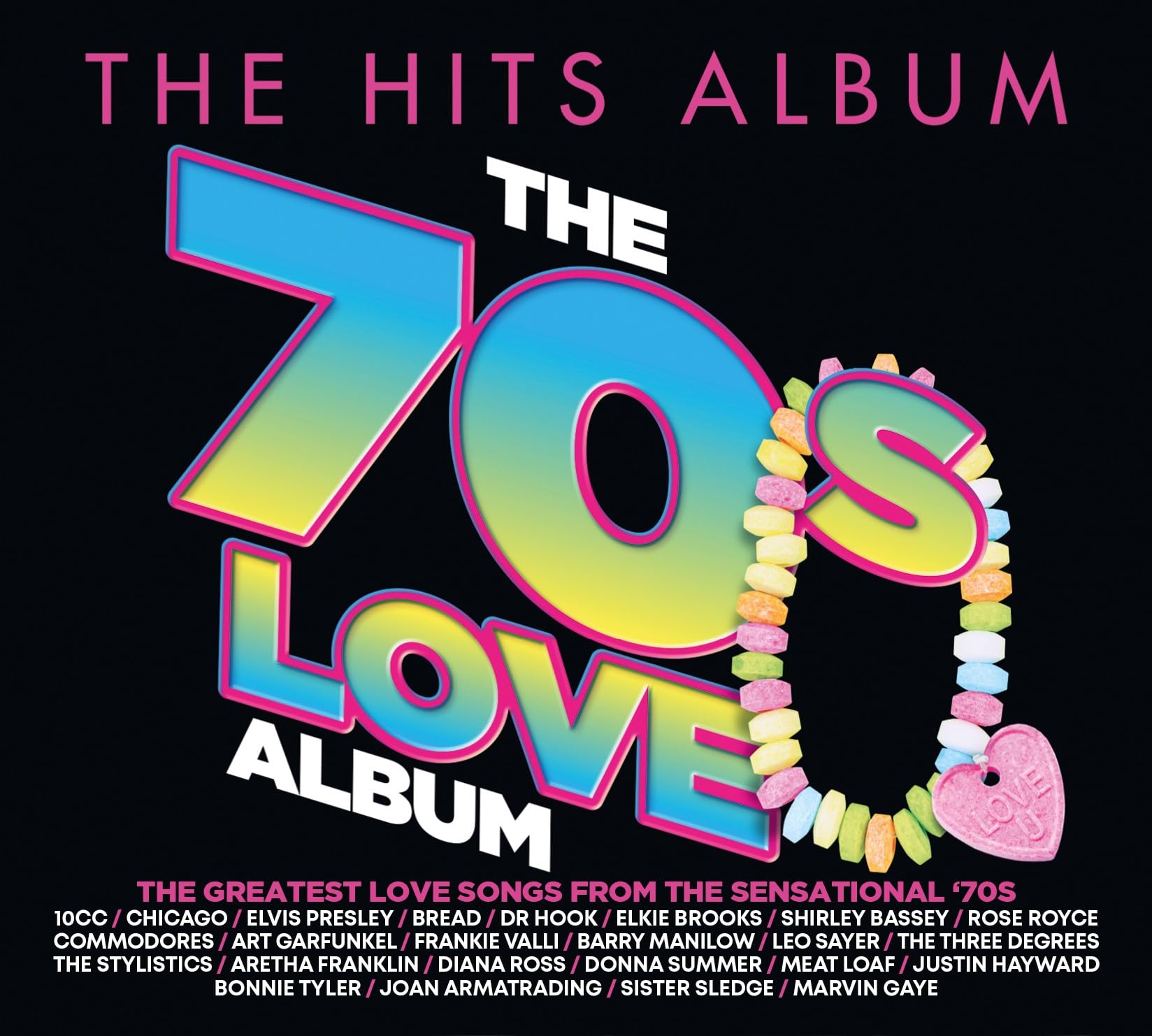 Various Artists - The Hits Album: The 70s Love Album [Audio CD] 1