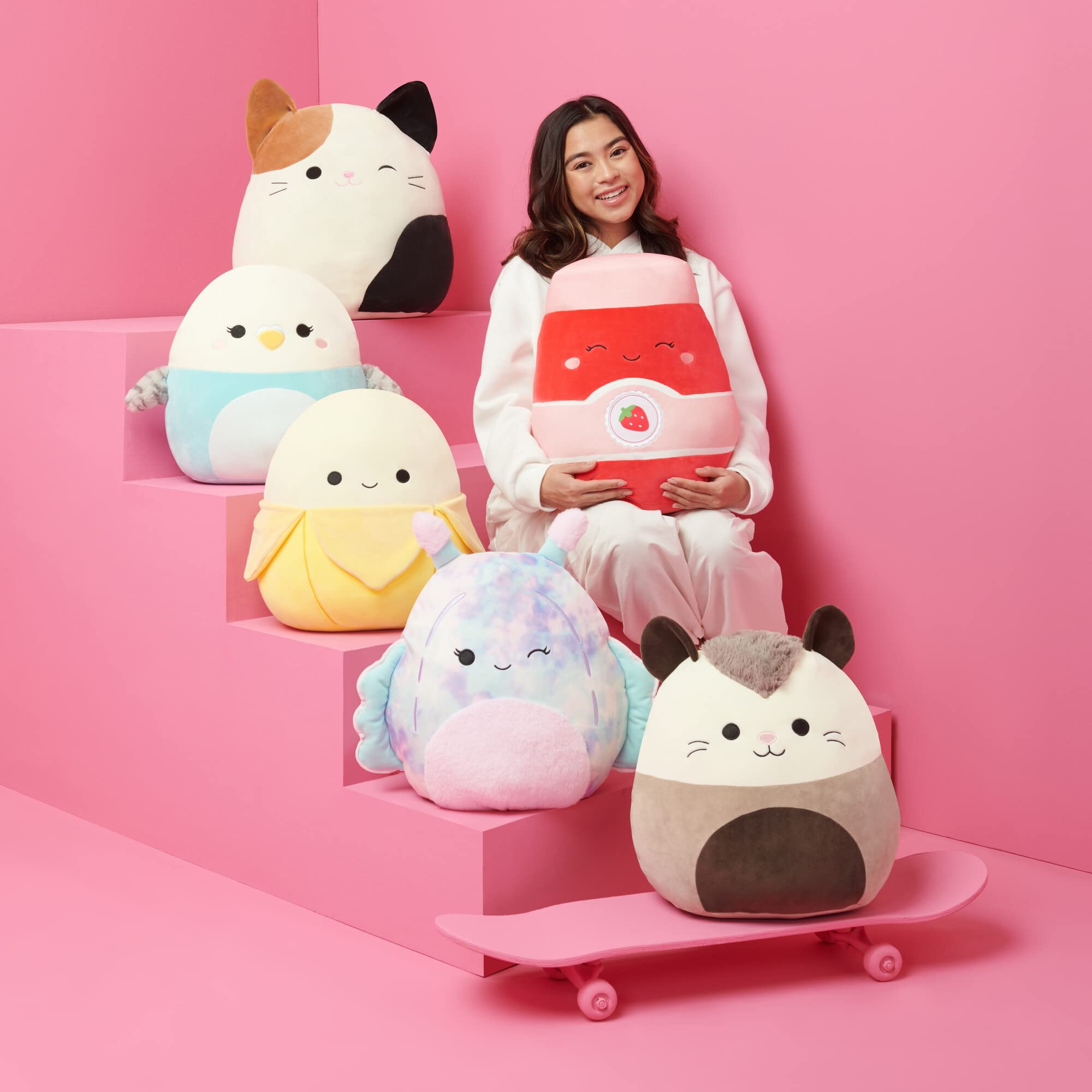 Squishmallows Halloween 4-Pack Plush – Gabin, Fitzy, Malcolm, Ms. K – 5-Inch Stuffed Animals by Jazwares 2
