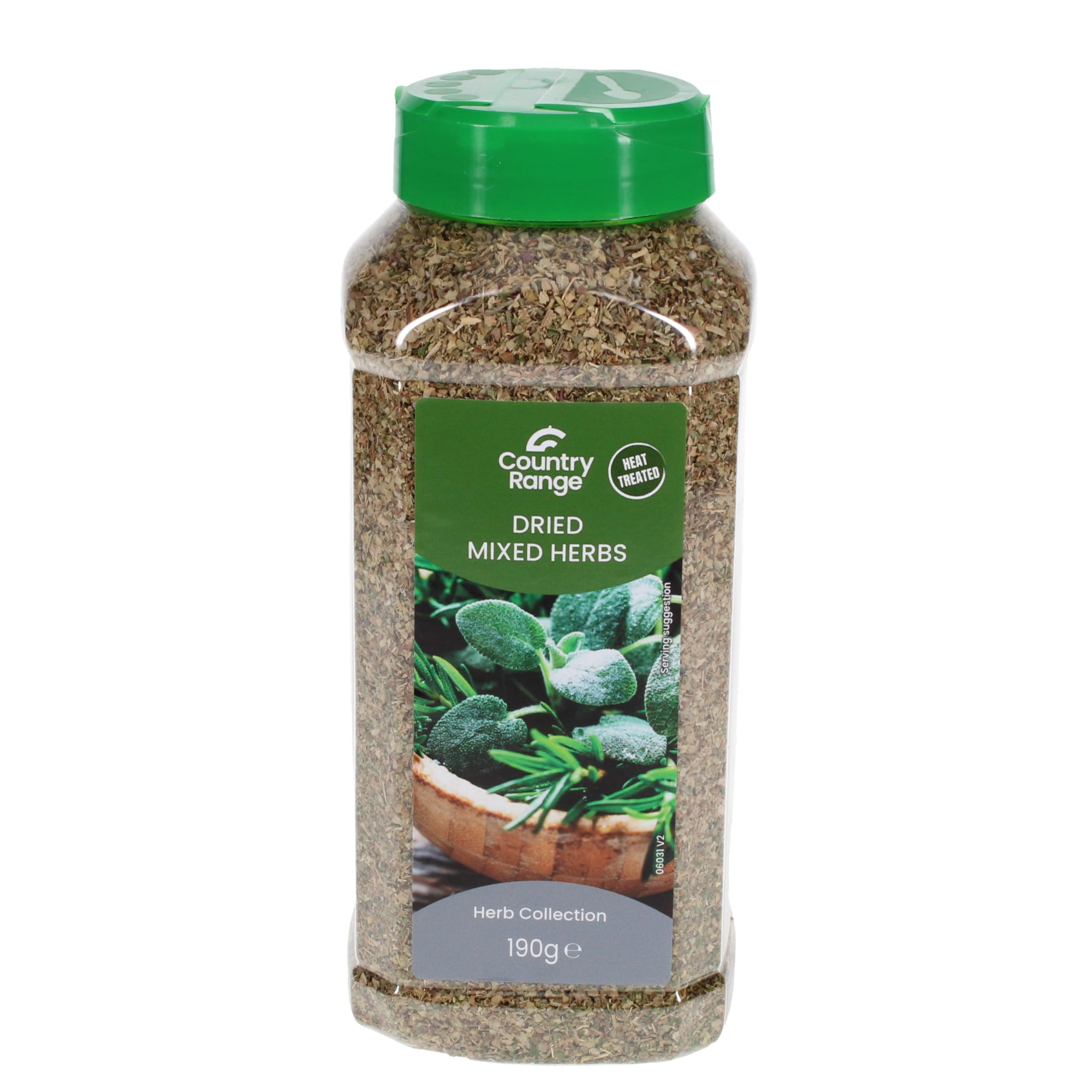 Country Range Dried Mixed Herbs - Fragrant, Well-Balanced Blend for Cooking | 4 x 190g Pack