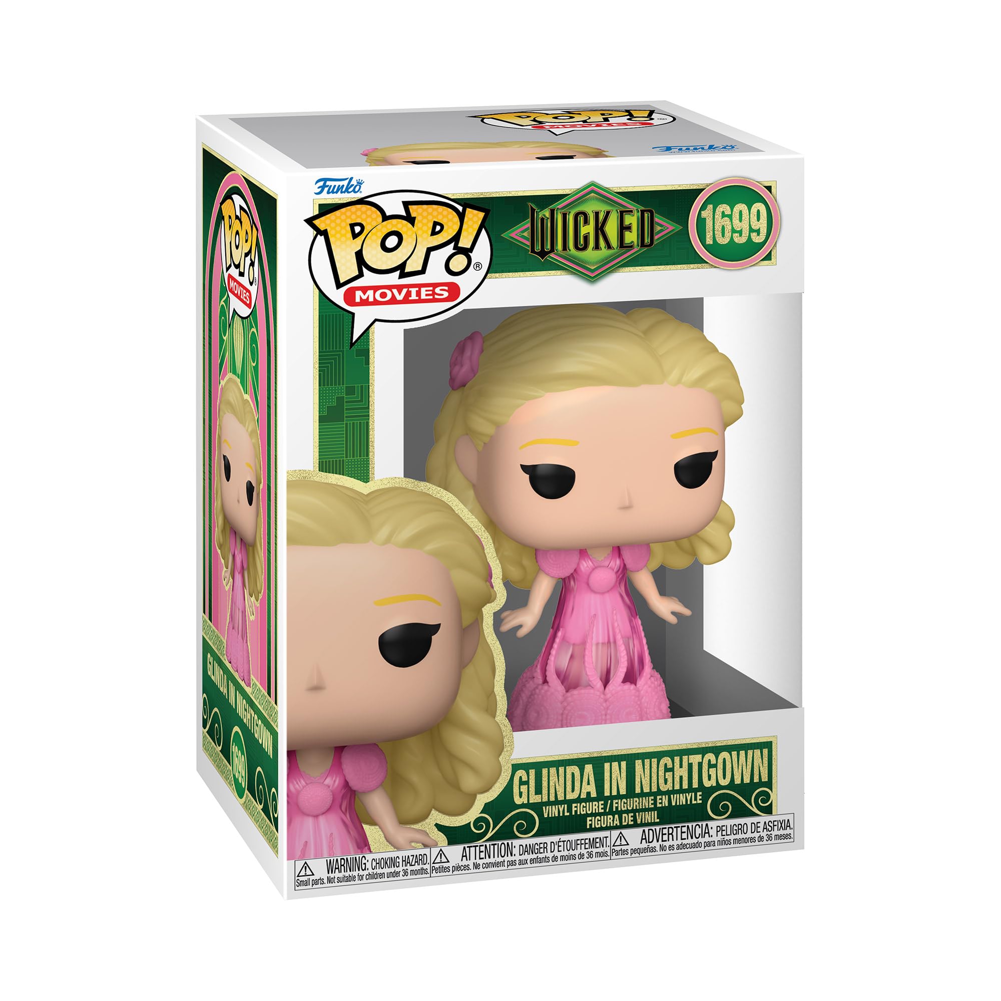 Funko Glinda in Nightgown - Wicked - Collectable Vinyl Figure | 3.75 in | Limited Edition