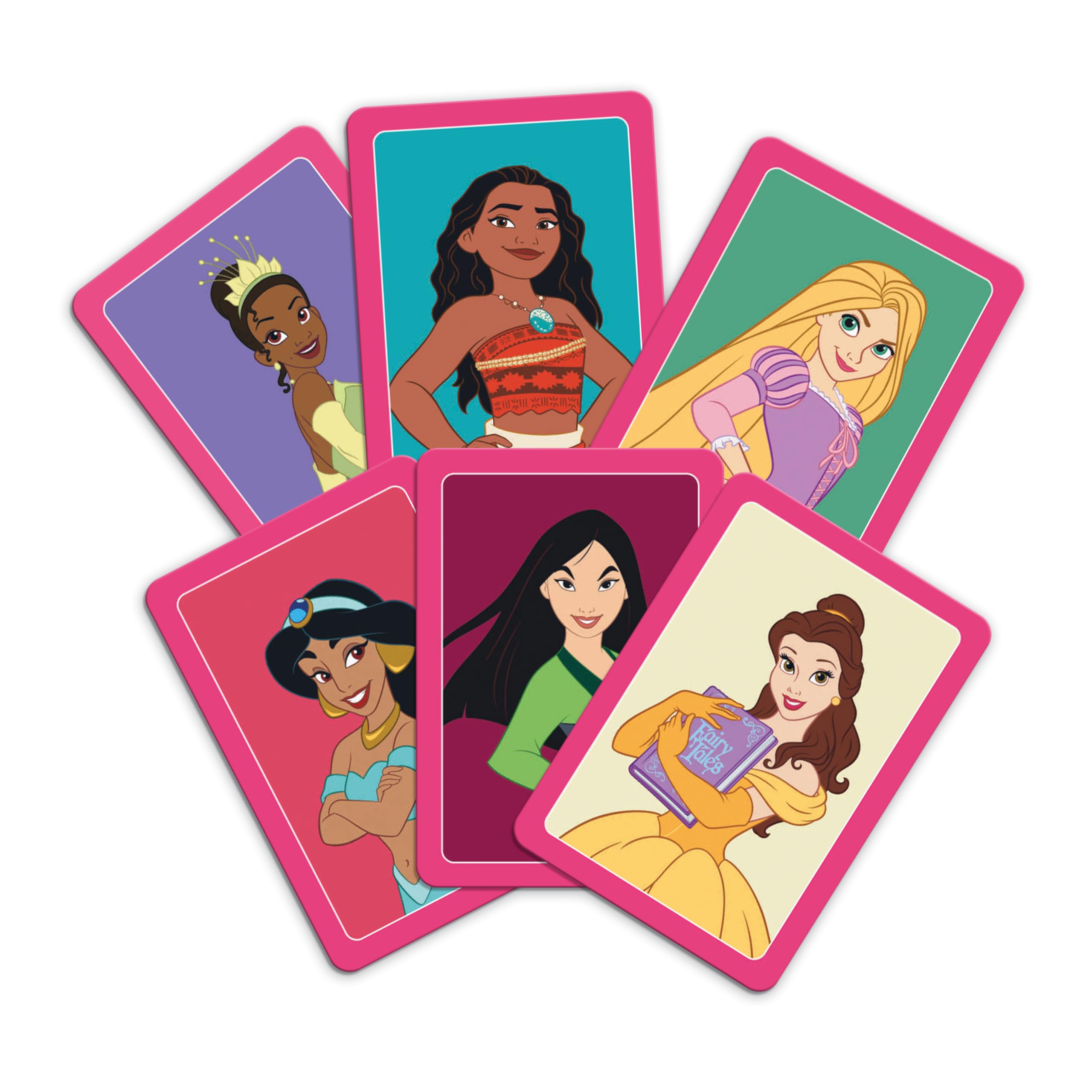 Top Trumps Match Disney Princess Board Game - 2 Player Family Fun | Multilingual | Portable