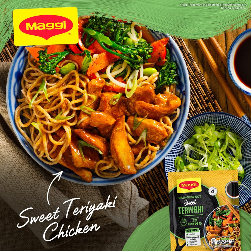 MAGGI Pan Perfect Teriyaki Herbs and Spices Recipe Mix 37g