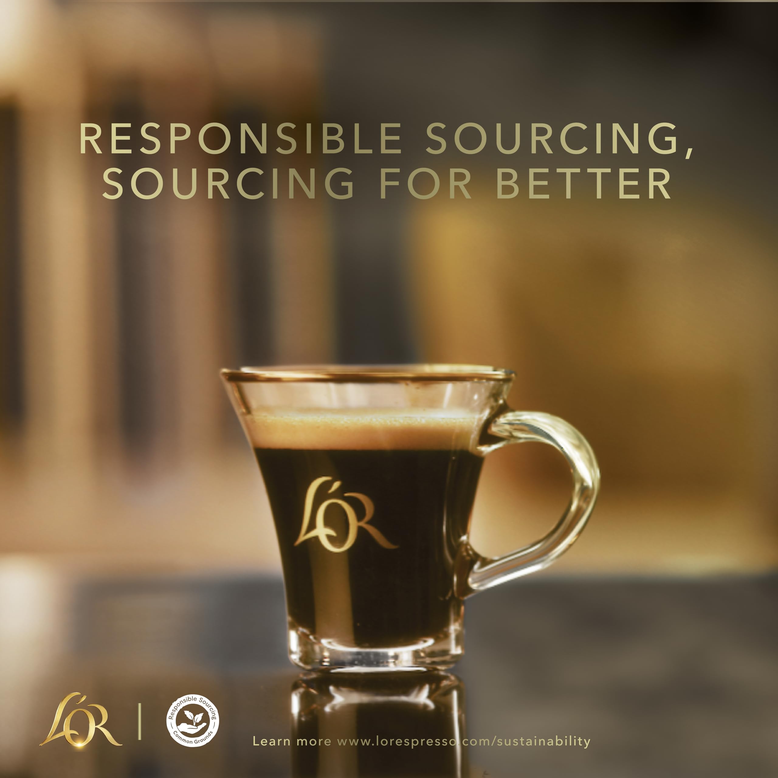 L'OR BARISTA Double Barista Selection XXL Aluminium Coffee Capsules (5 x 10 Pods) for L'OR BARISTA Machines 5