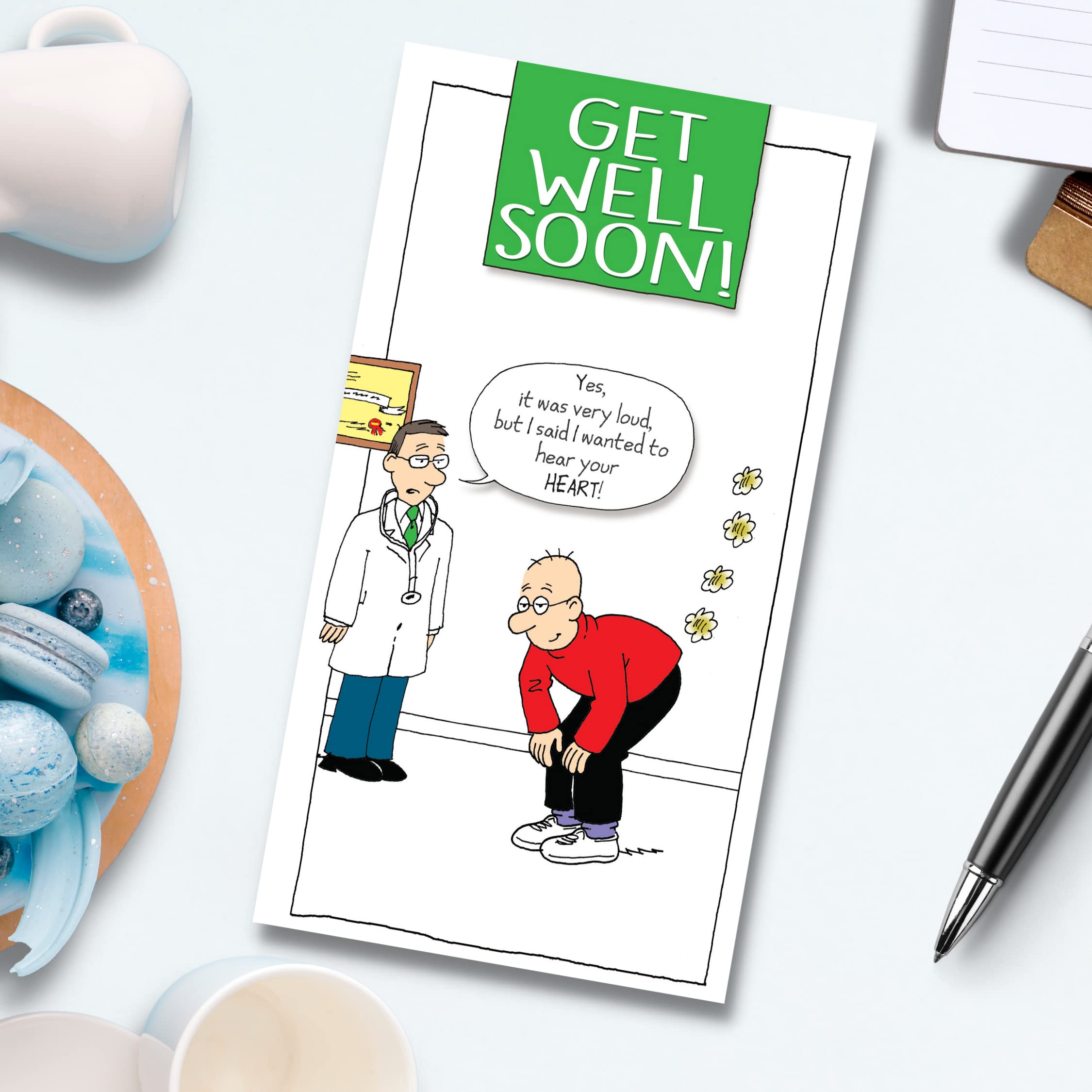 Emotional Rescue Funny Get Well Soon Card - Iconic Humour | FSC Certified | UK Made 6