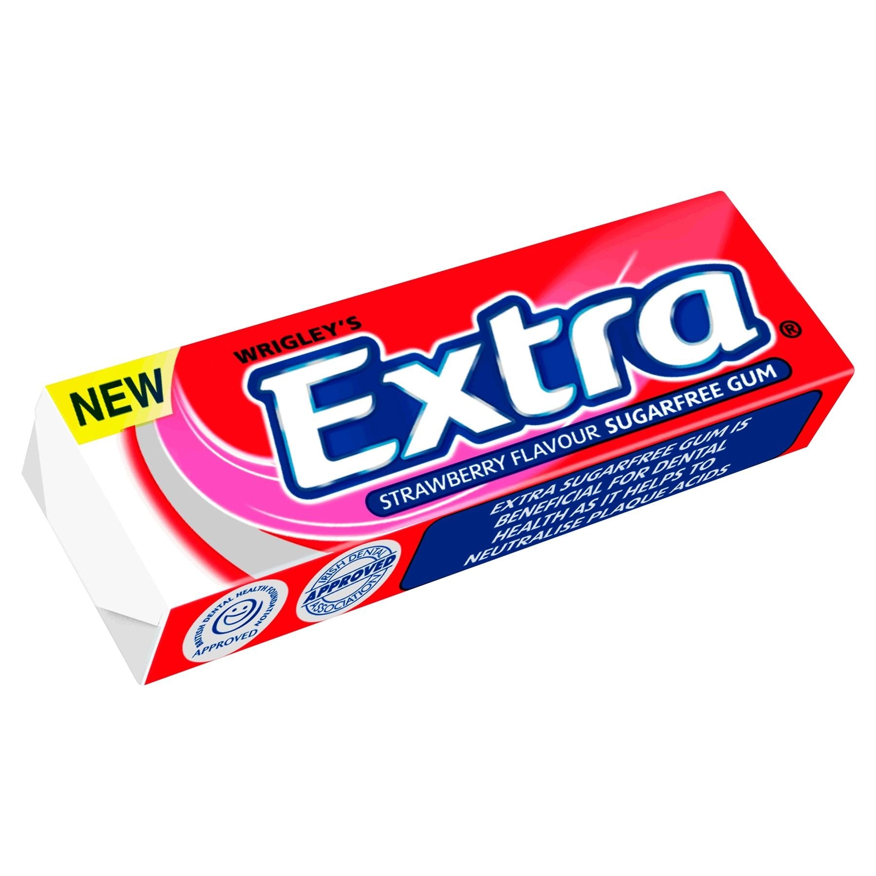 Mars Wrigley Extra Sugar Free Chewing Gum - Strawberry Flavour | 10 Pieces | 14g 4