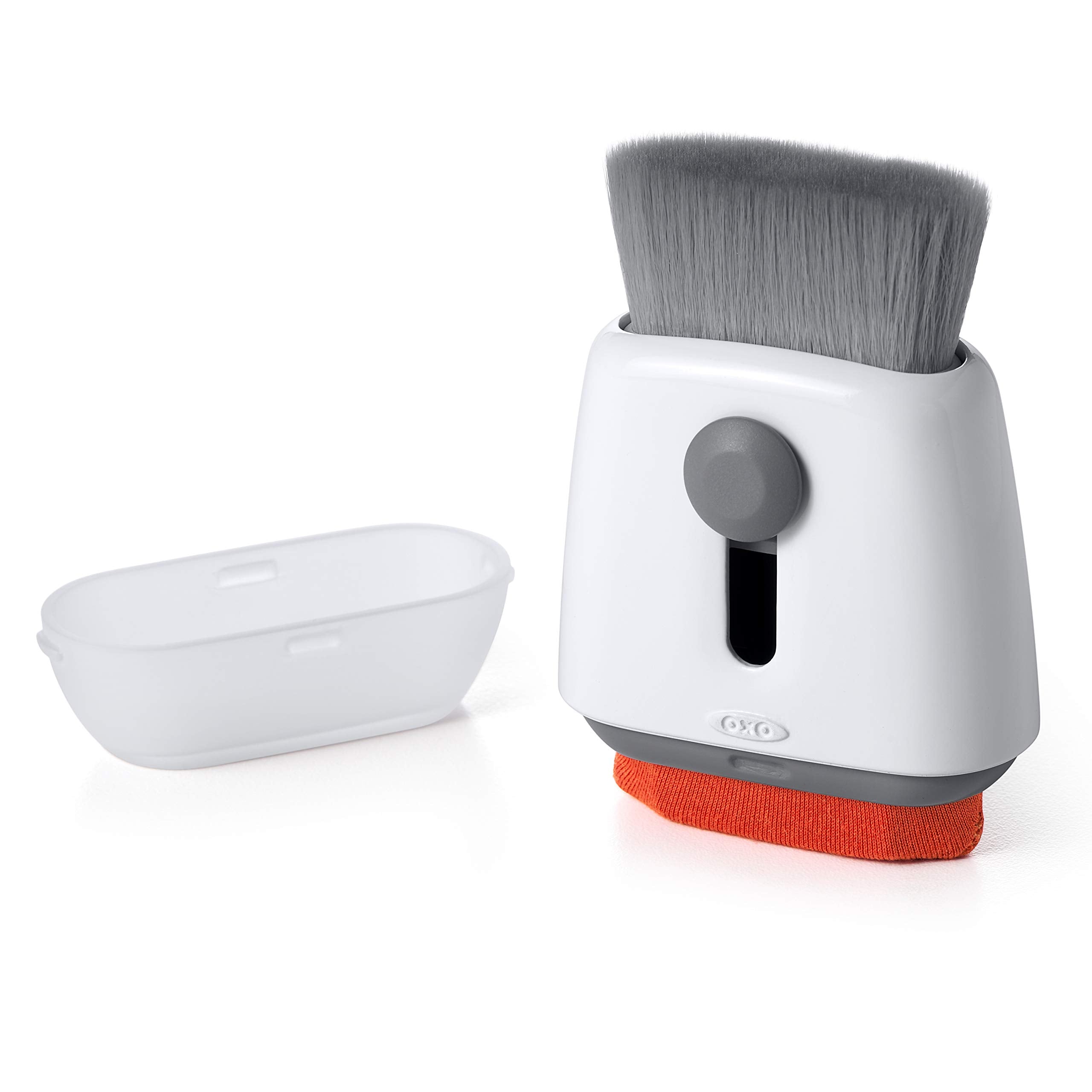 OXO Good Grips Sweep & Swipe Laptop Cleaner - Double-Sided Tool for Screens and Dust | White 1