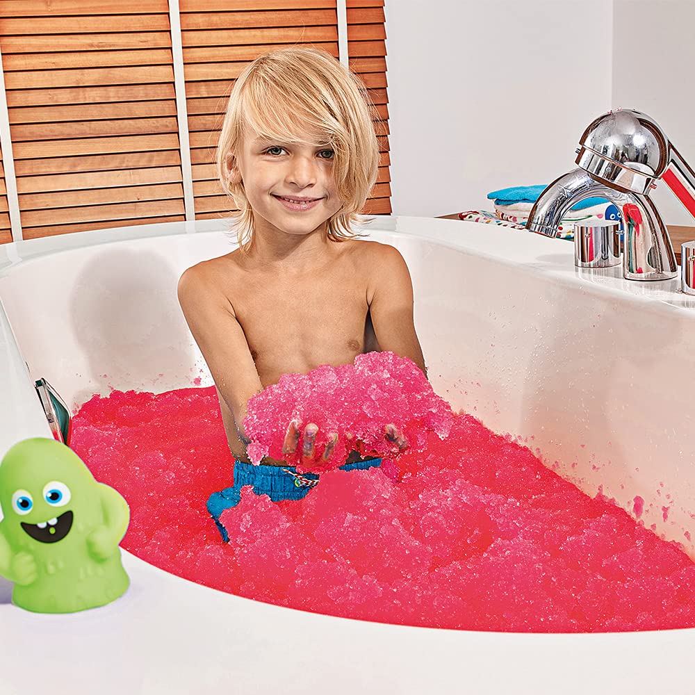 Zimpli Kids Gelli Baff Red Bath Toy - Turns Water into Goo | Biodegradable | Skin Safe