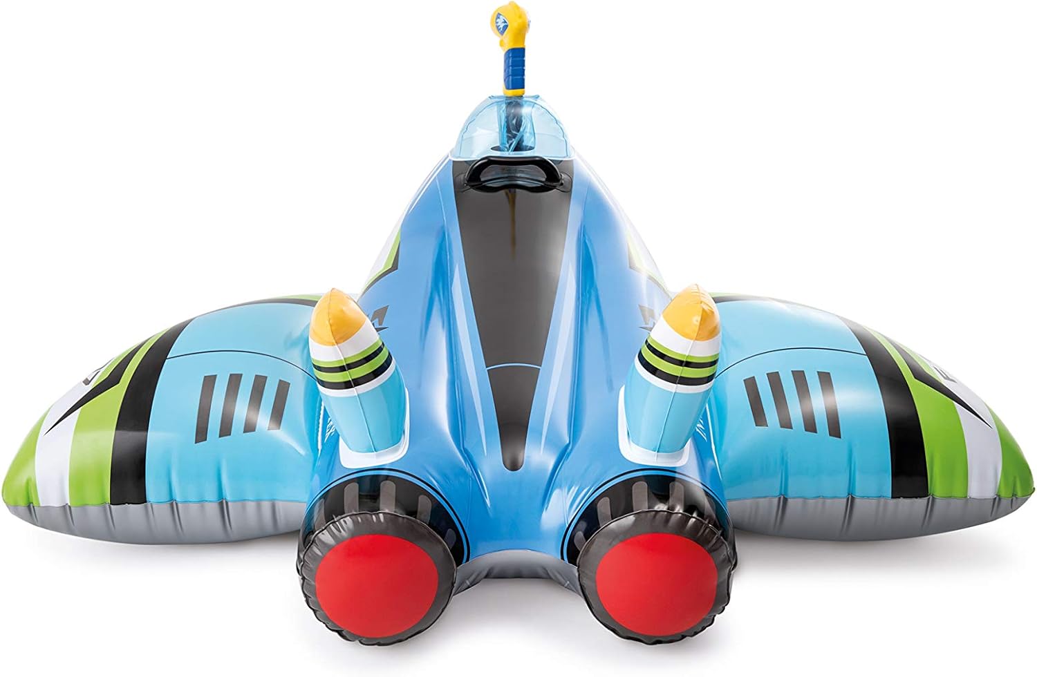 Intex 57536NP Water Gun Plane Ride-On - Inflatable Outdoor Water Toy for Kids