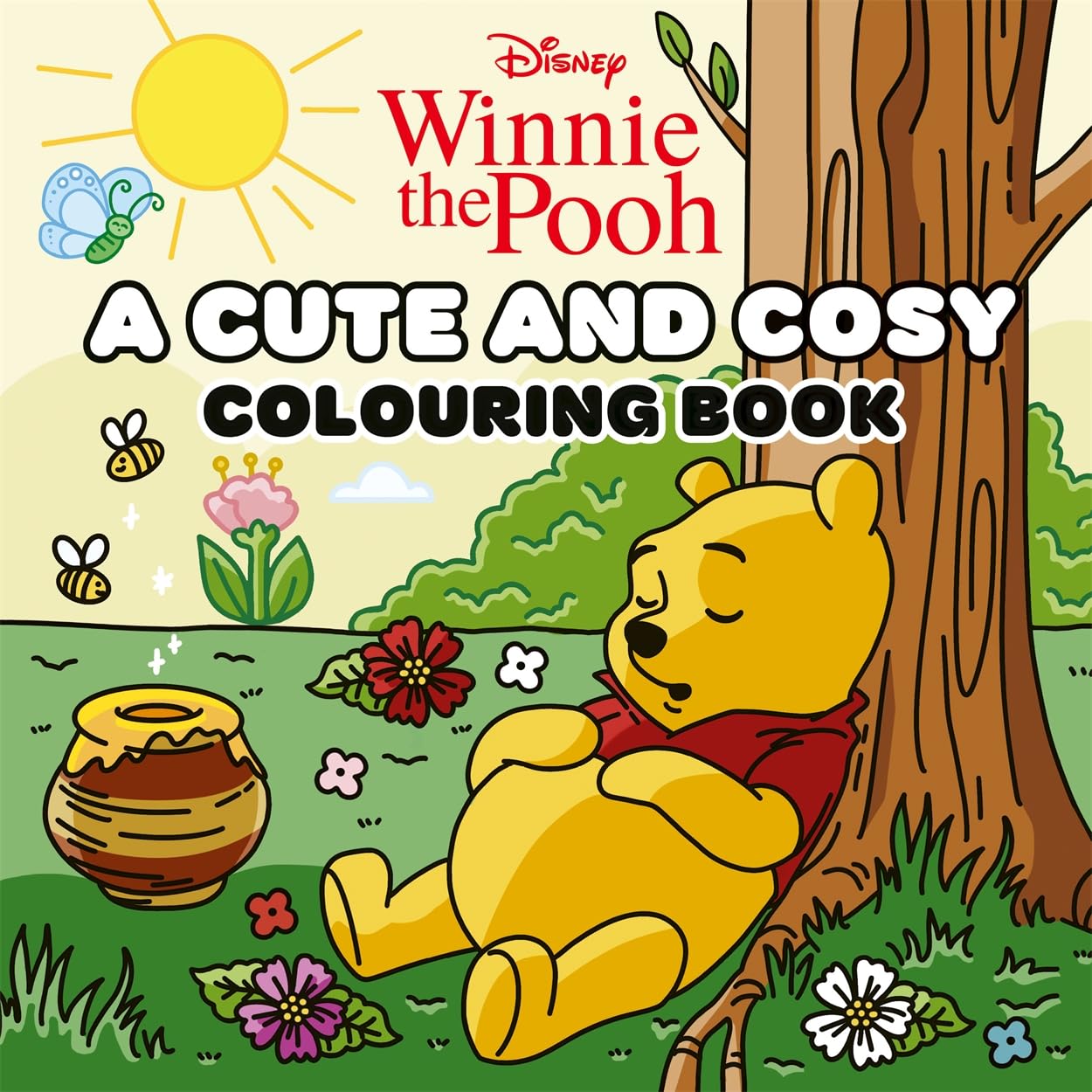 Studio Press Disney Winnie the Pooh: A Cute and Cosy Colouring Book | Paperback | English