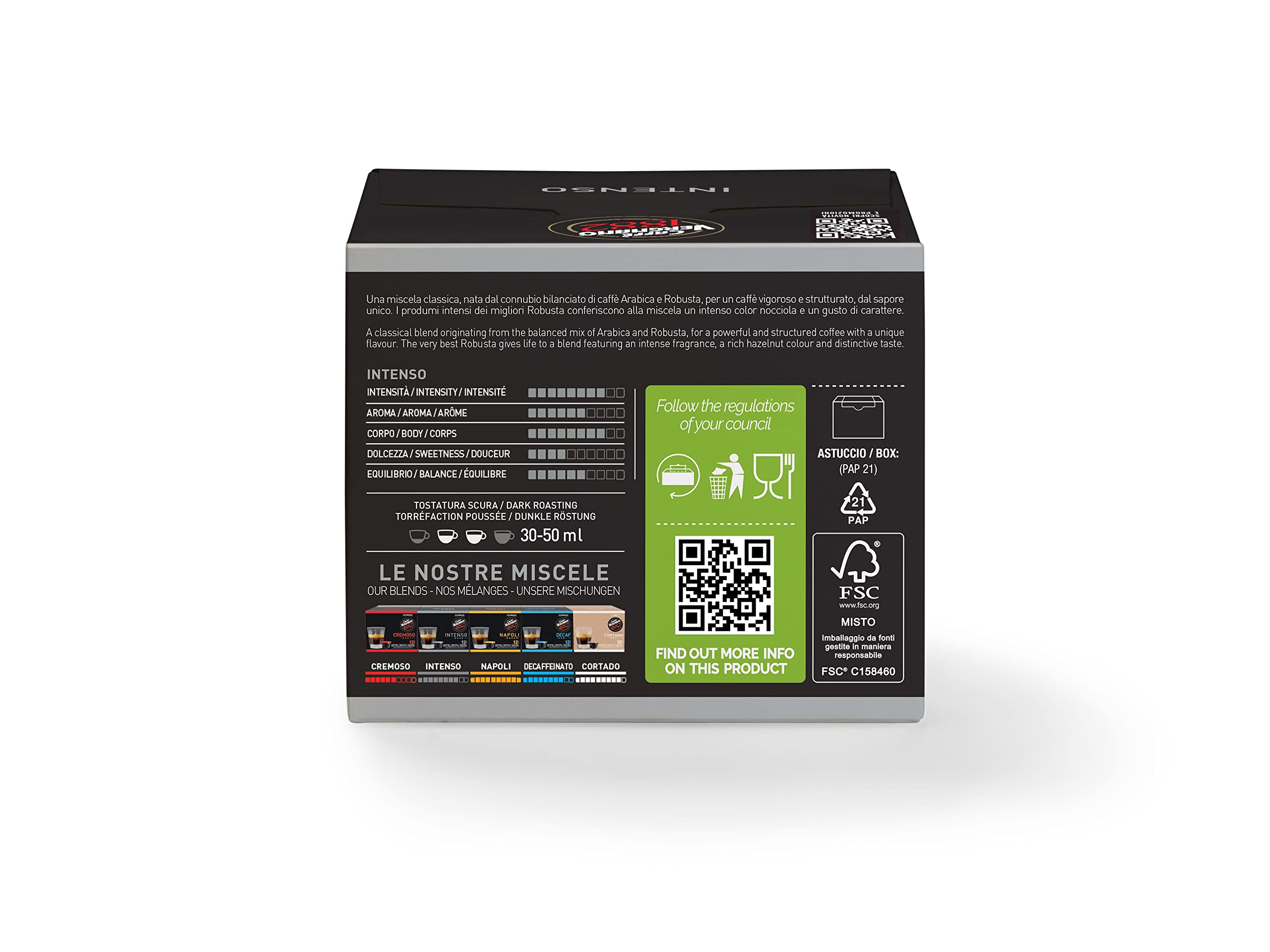 Caffè Vergnano 1882 Coffee Capsules - Compatible with Nescafé Dolce Gusto | Arabica & Robusta Blend | 12 Count 3