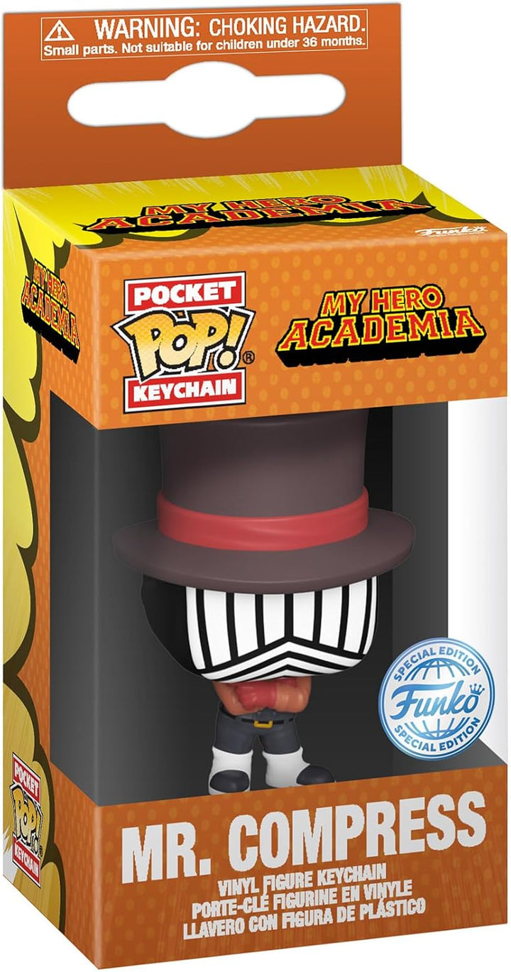 Funko Pop! Keychain My Hero Academia - Mr. Compress Vinyl Keychain (69749)